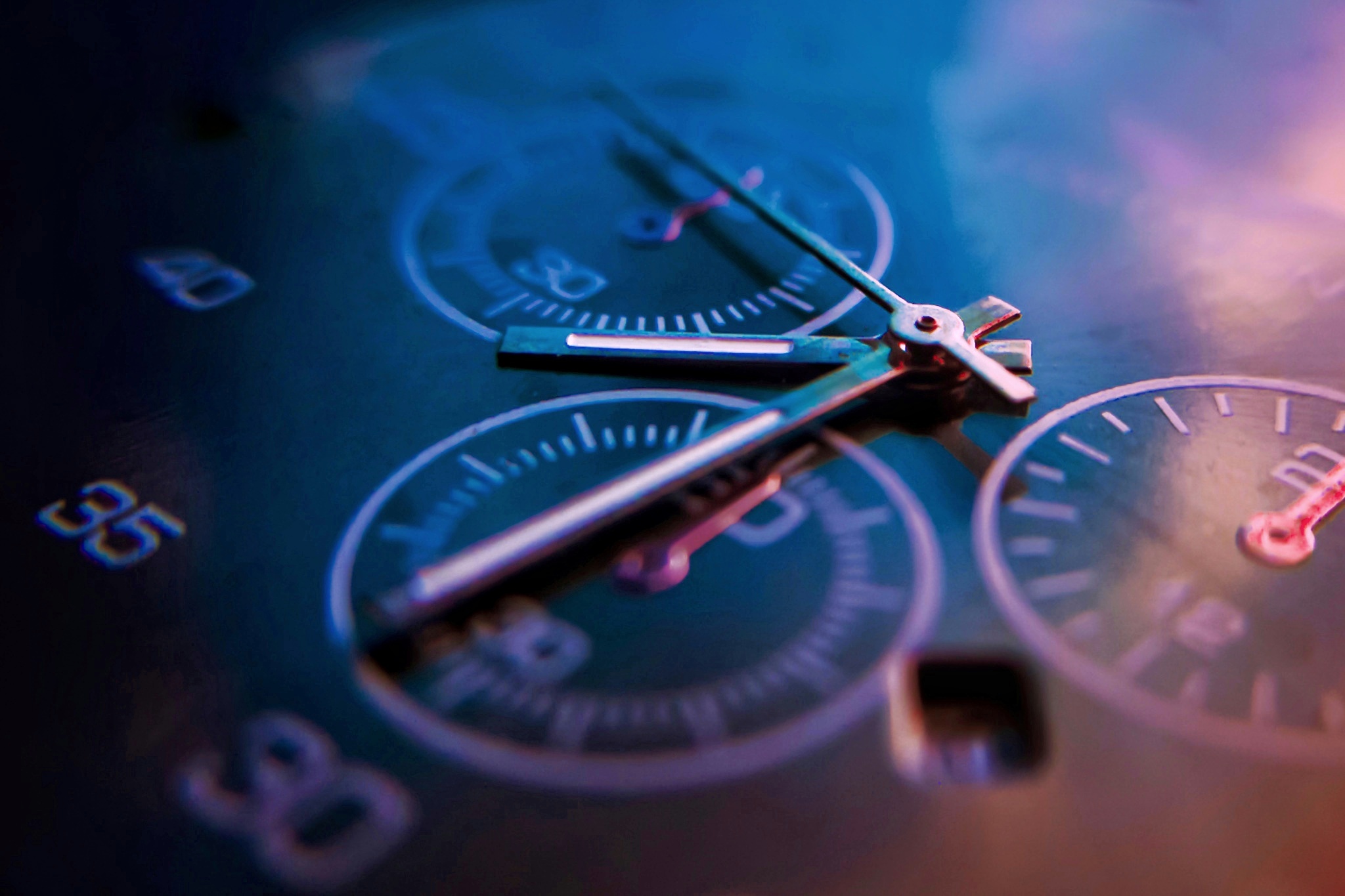 Close up of a watch
