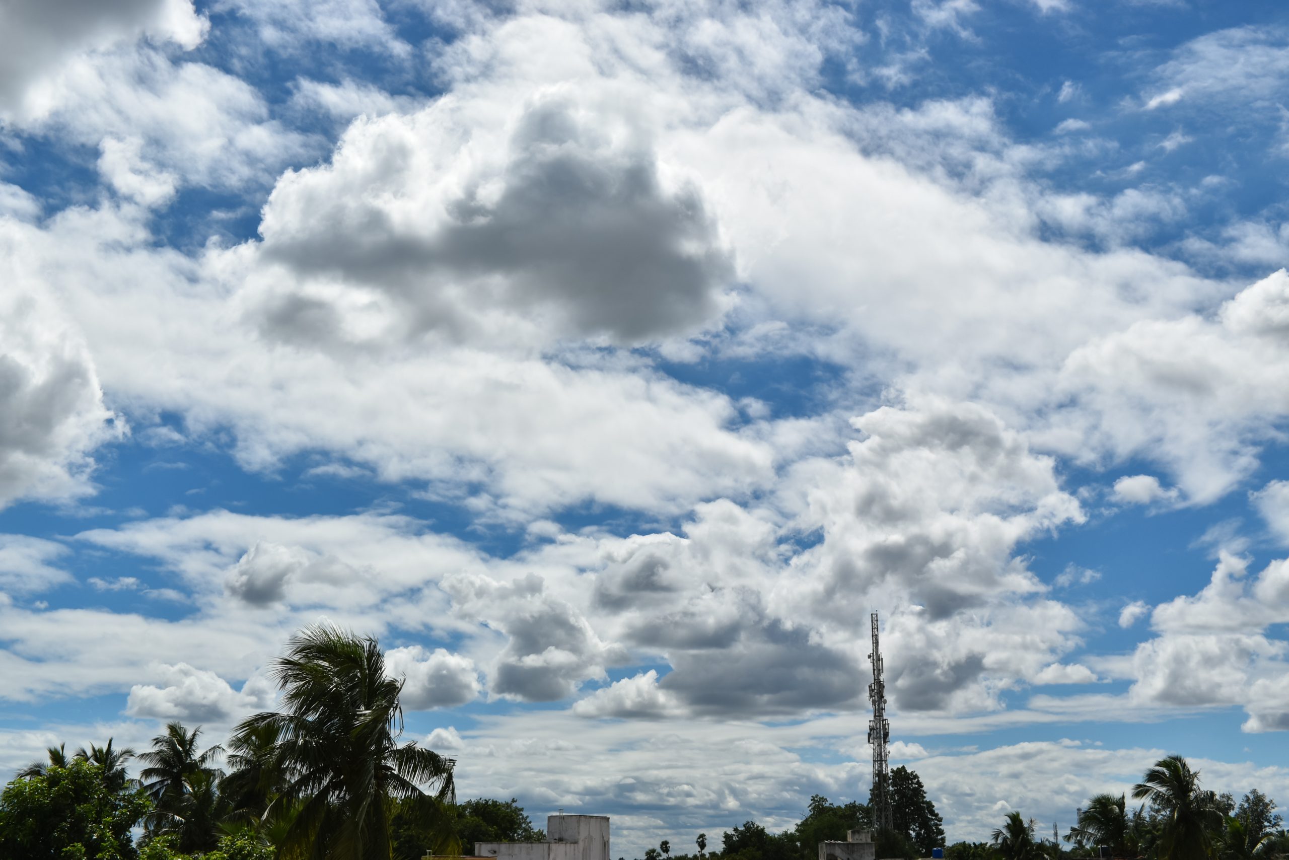 clouds in the sky