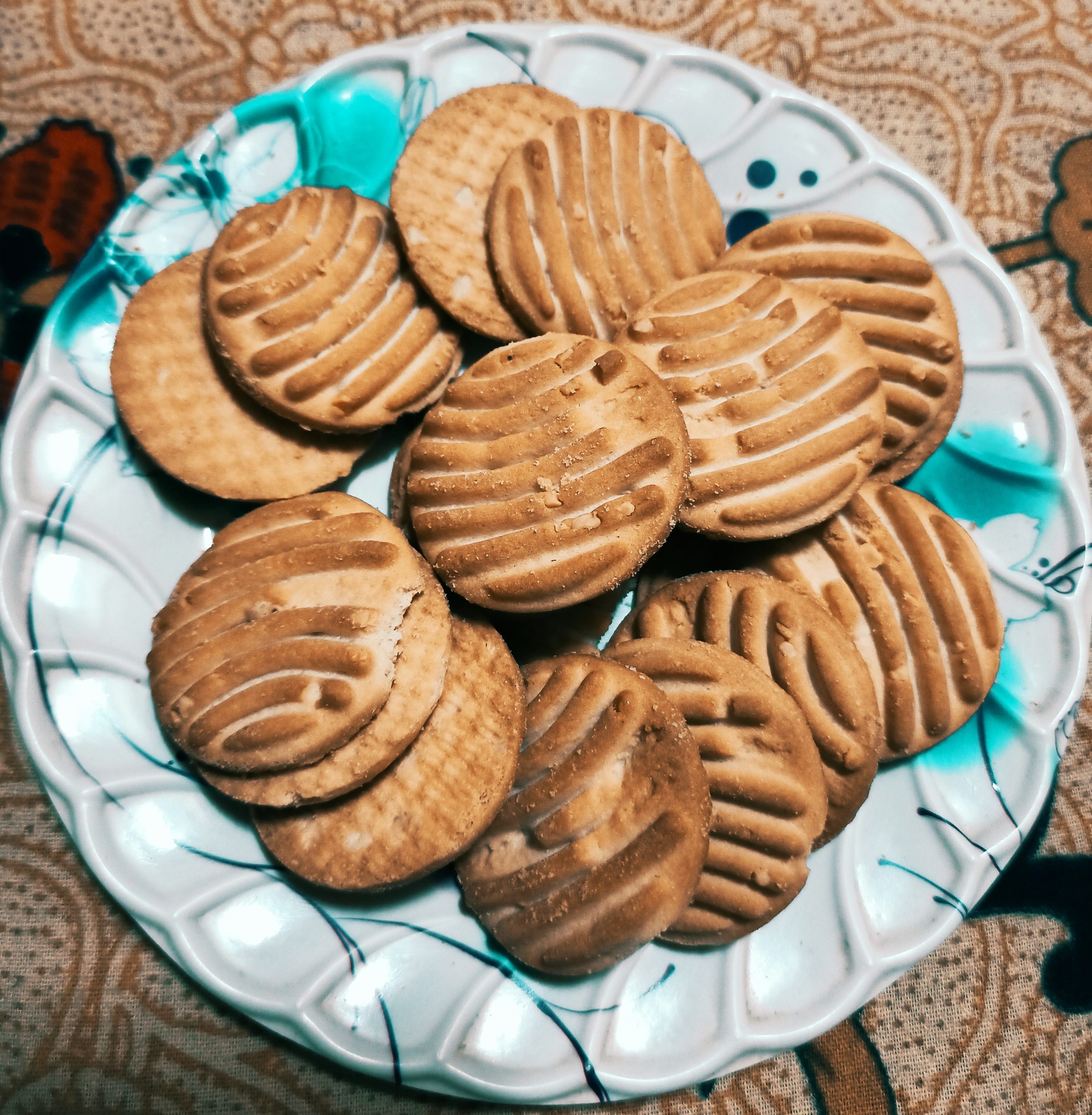 cookies on a plate