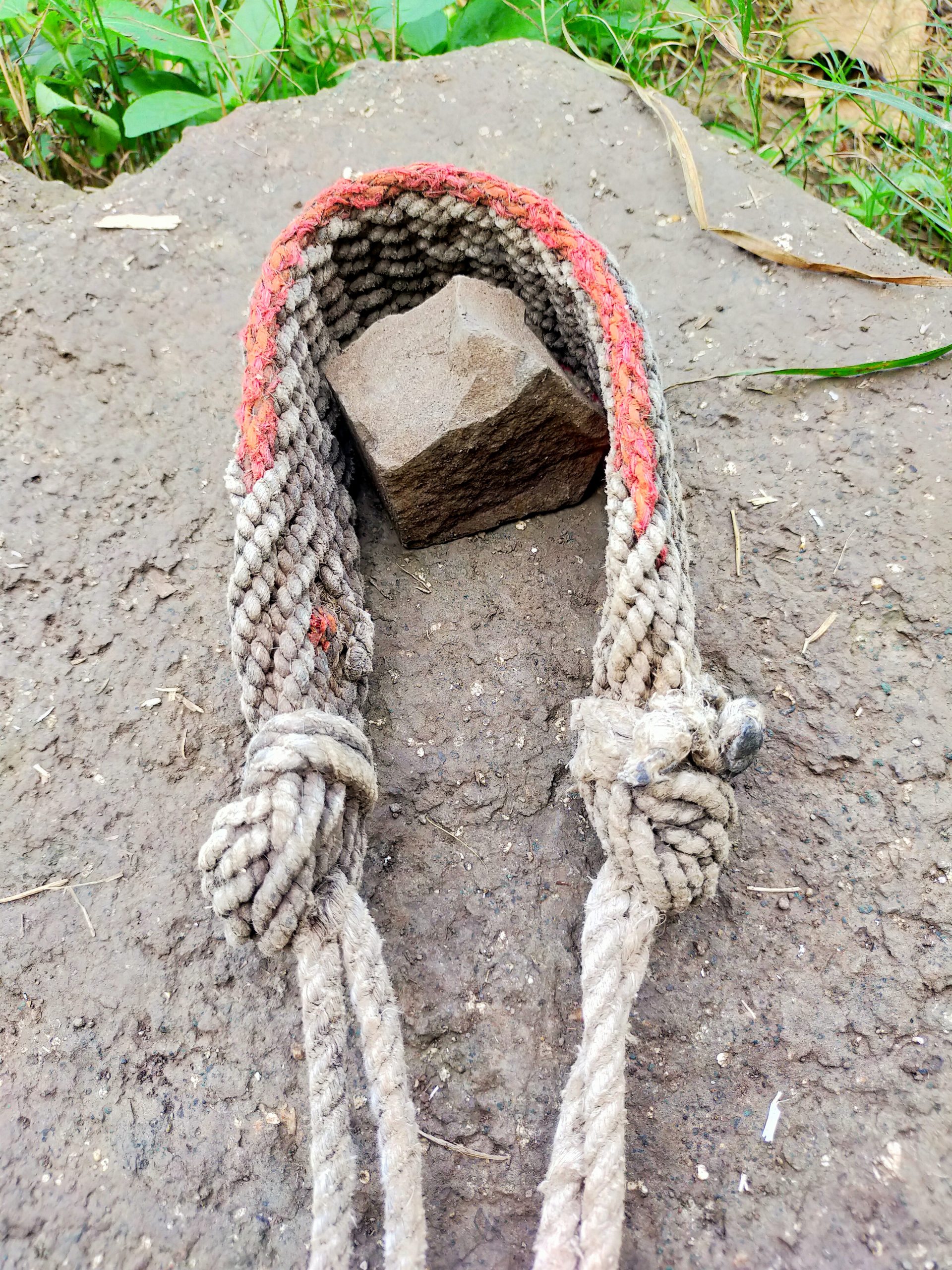 A slingshot rope