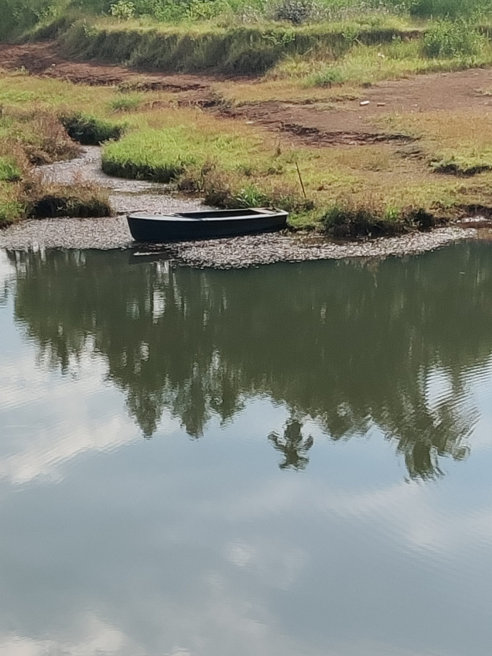 Boat in river