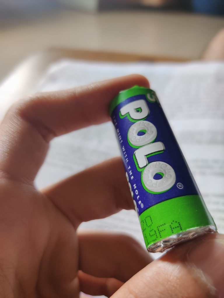 Polo candy in hand PixaHive