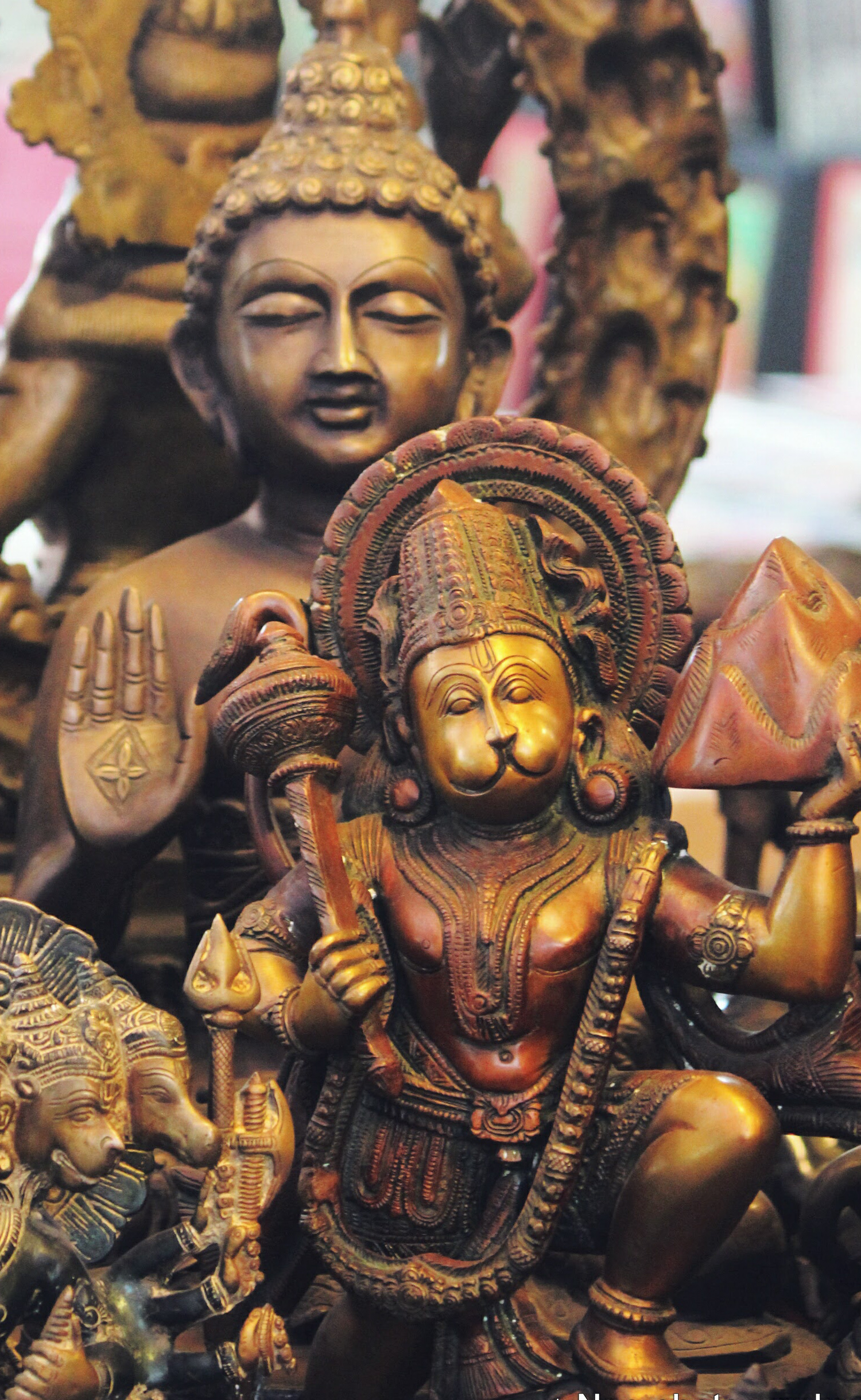 Idol of lord Hanuman
