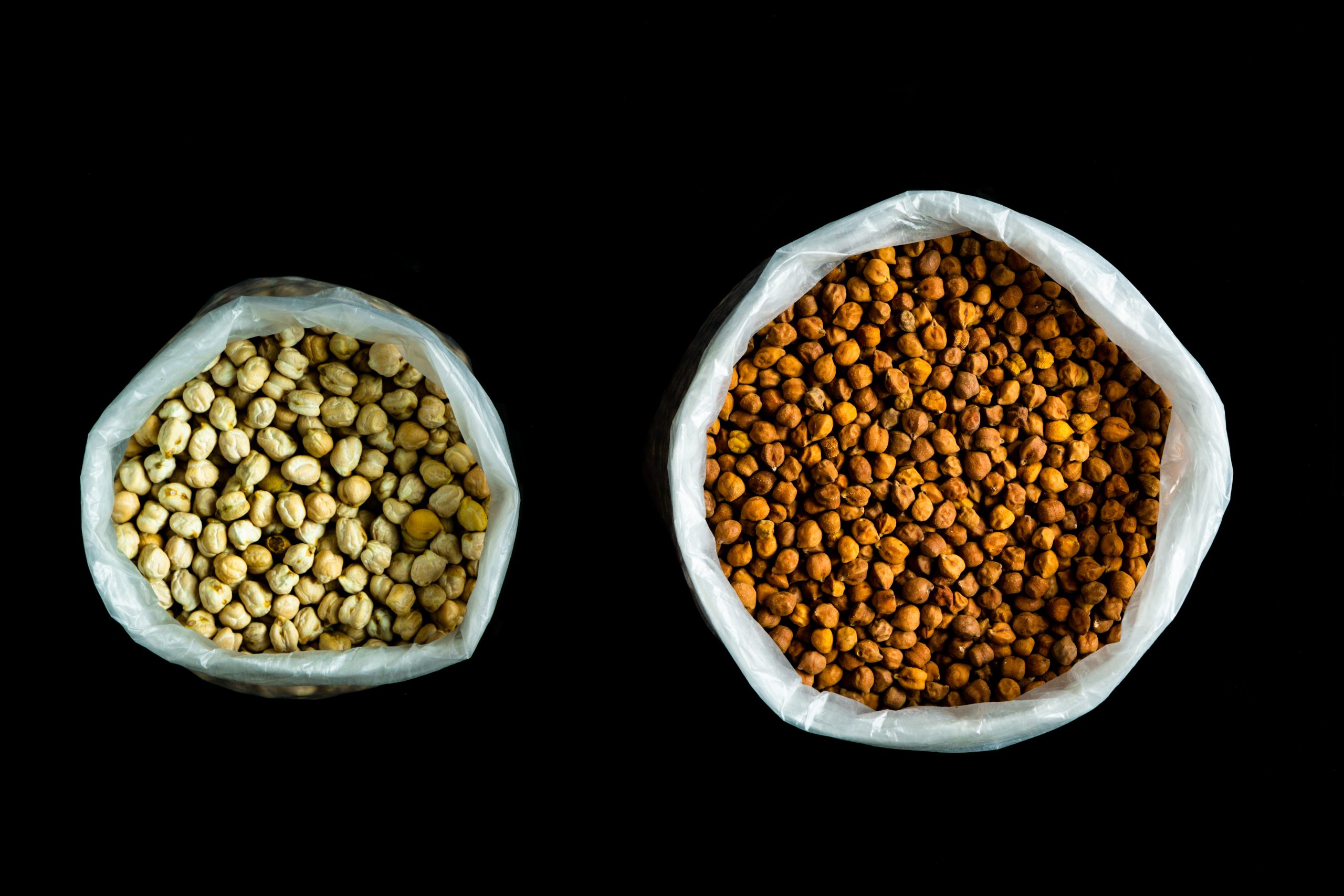 pulses in a bag