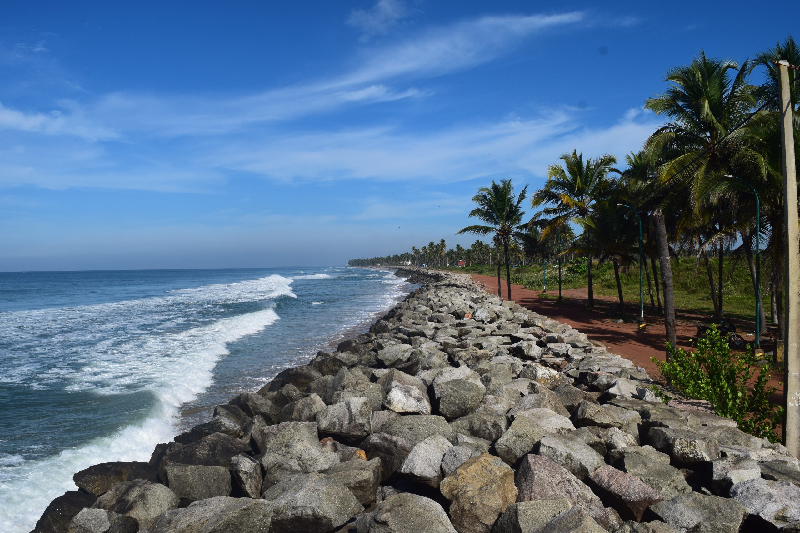 Kappil beach in Trivandrum