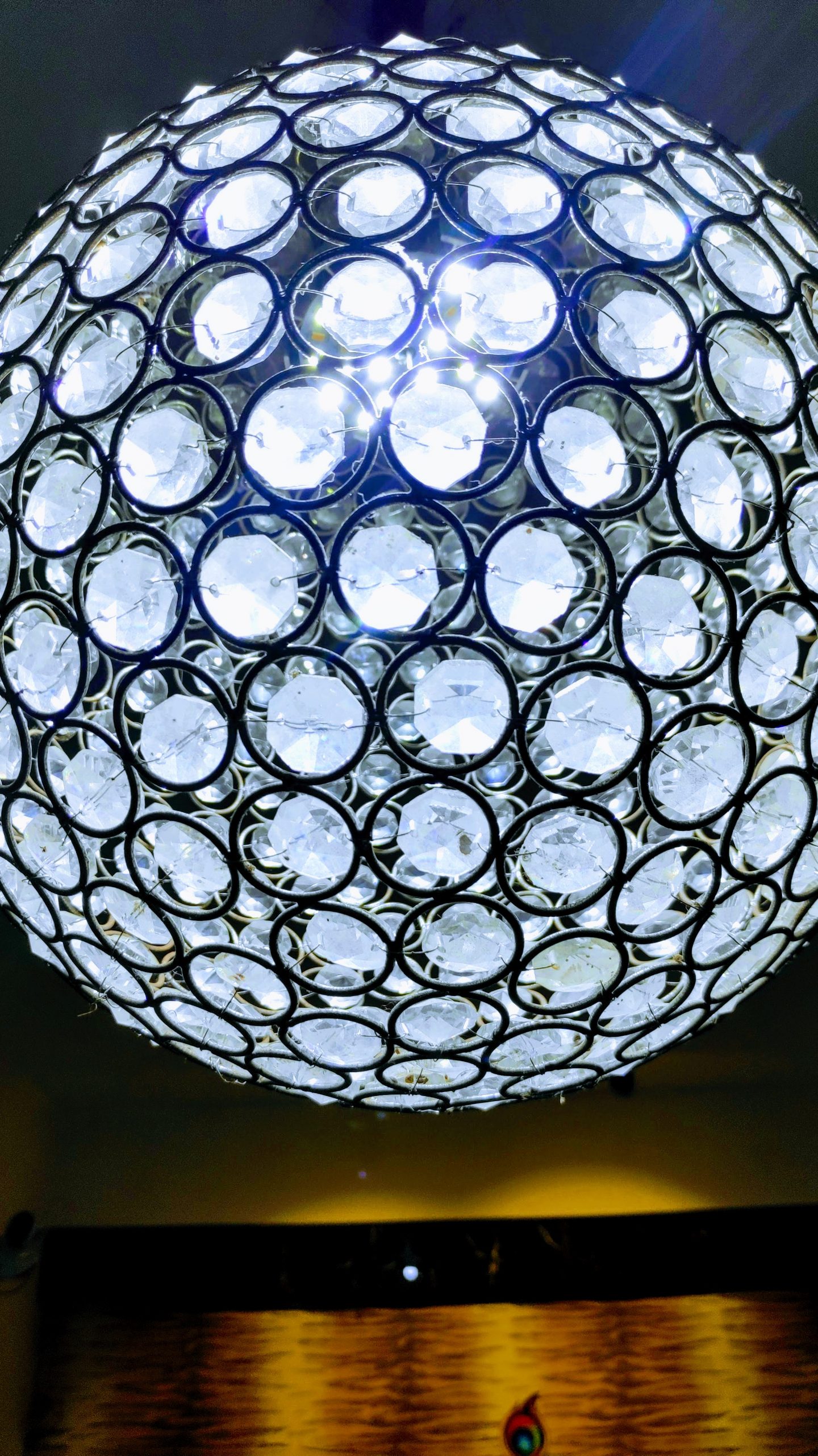 Lights in a sphere