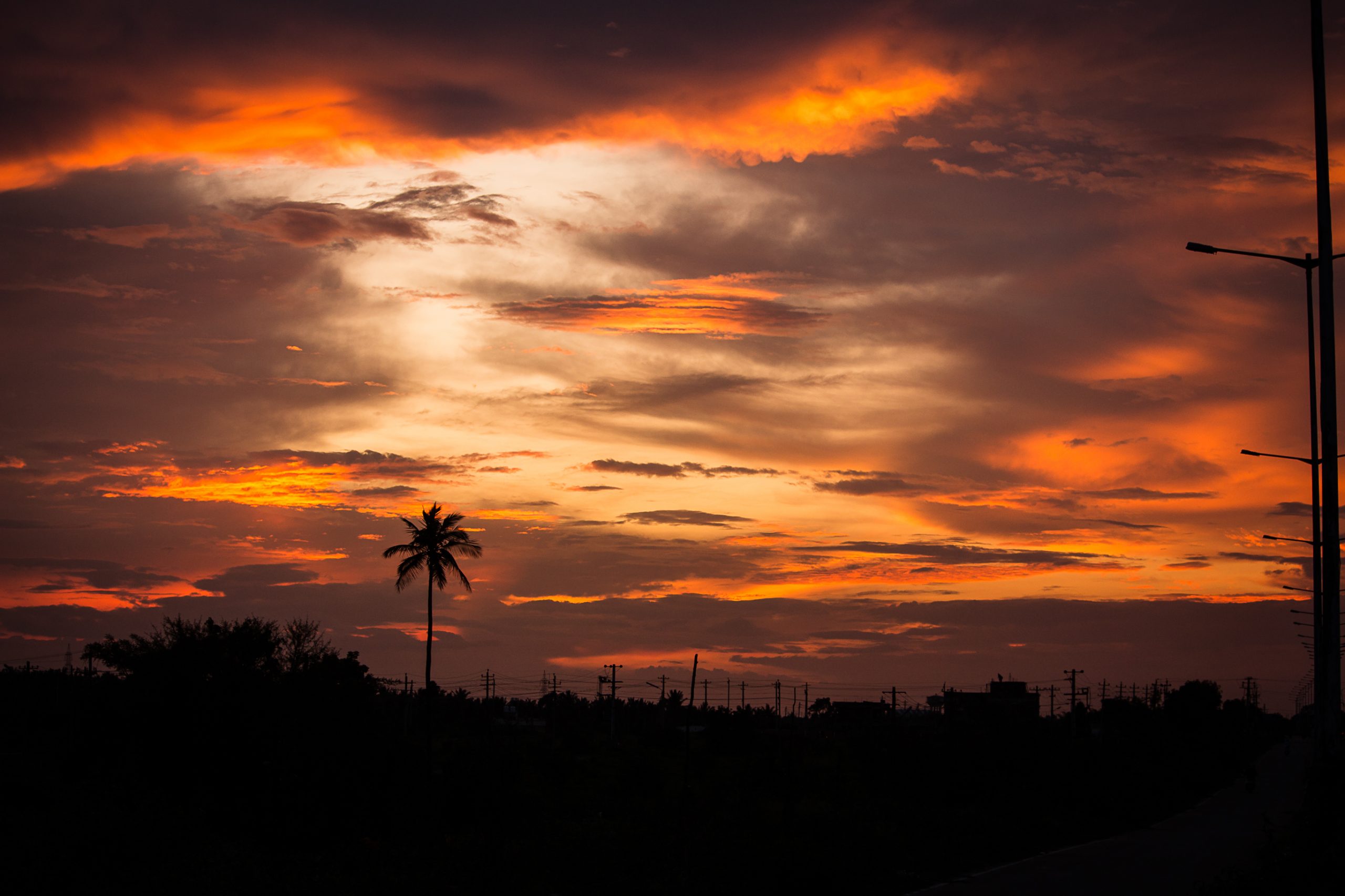 Sky during evening