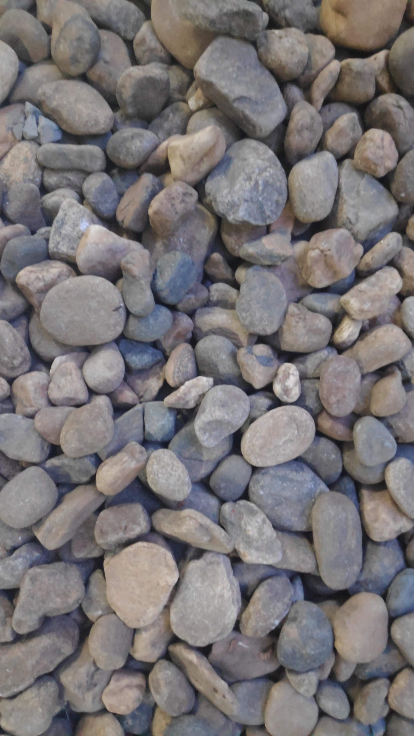 Stones and pebbles