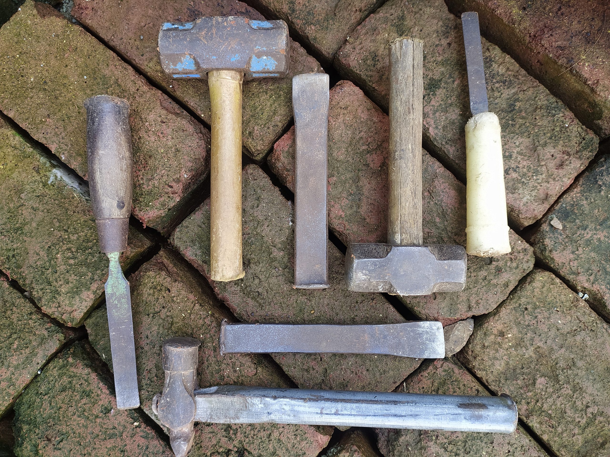 Tools of a construction worker