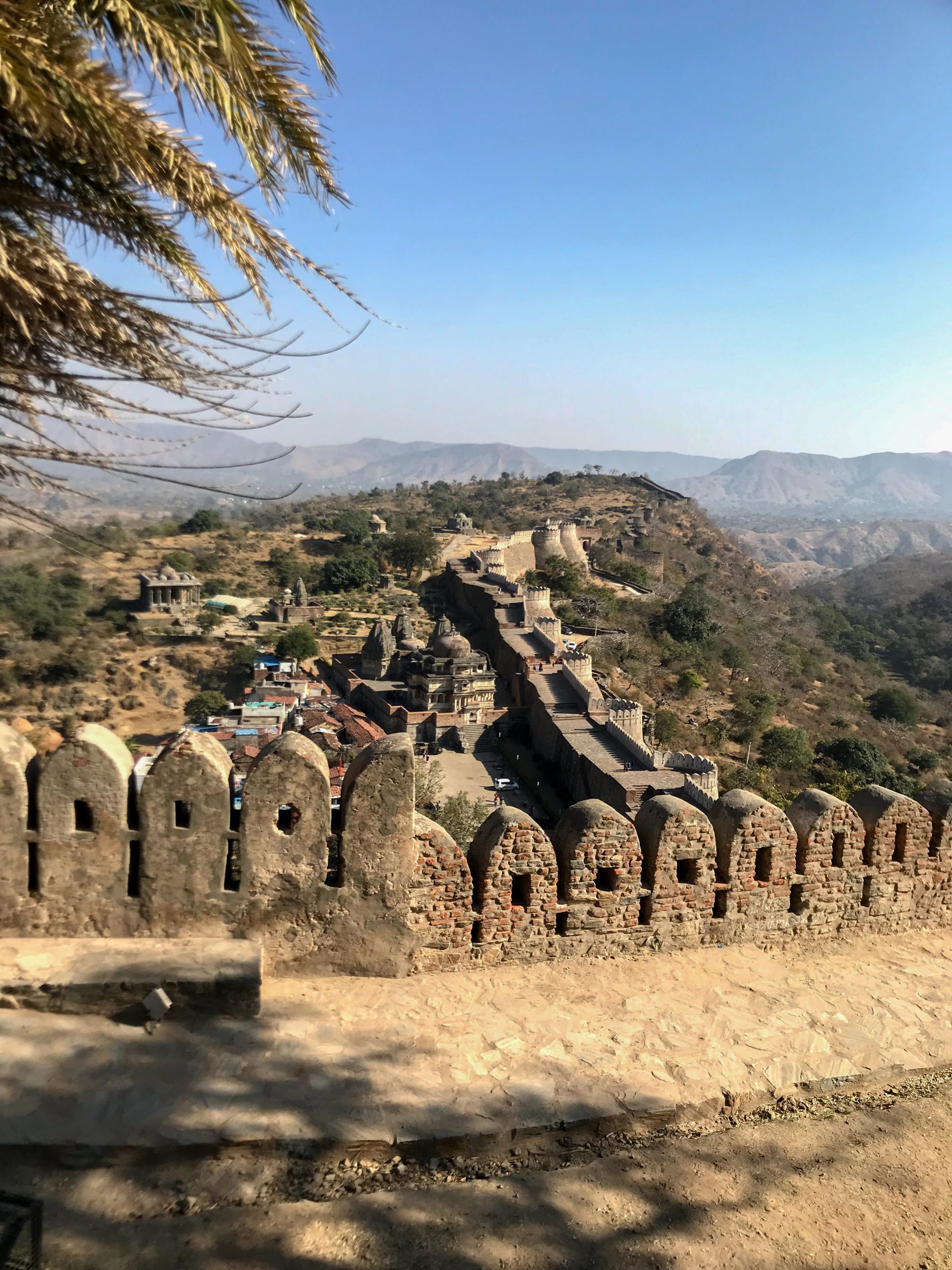 Top of the Kumbhalgarh Fort