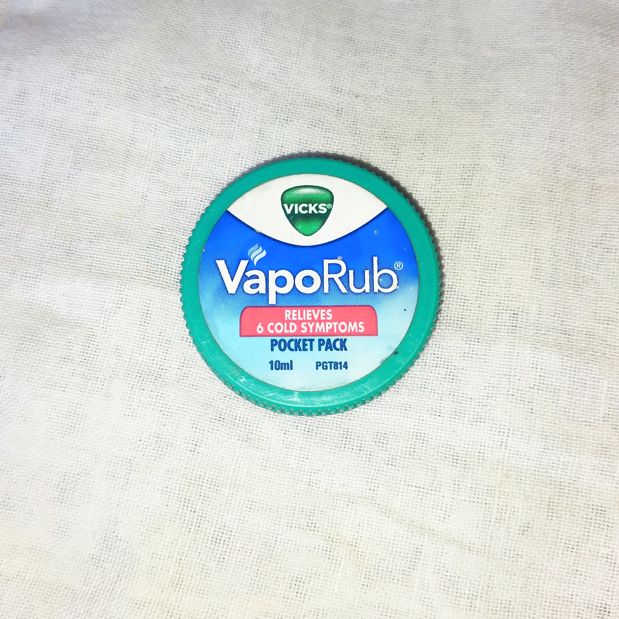 Vicks vaporub for cold