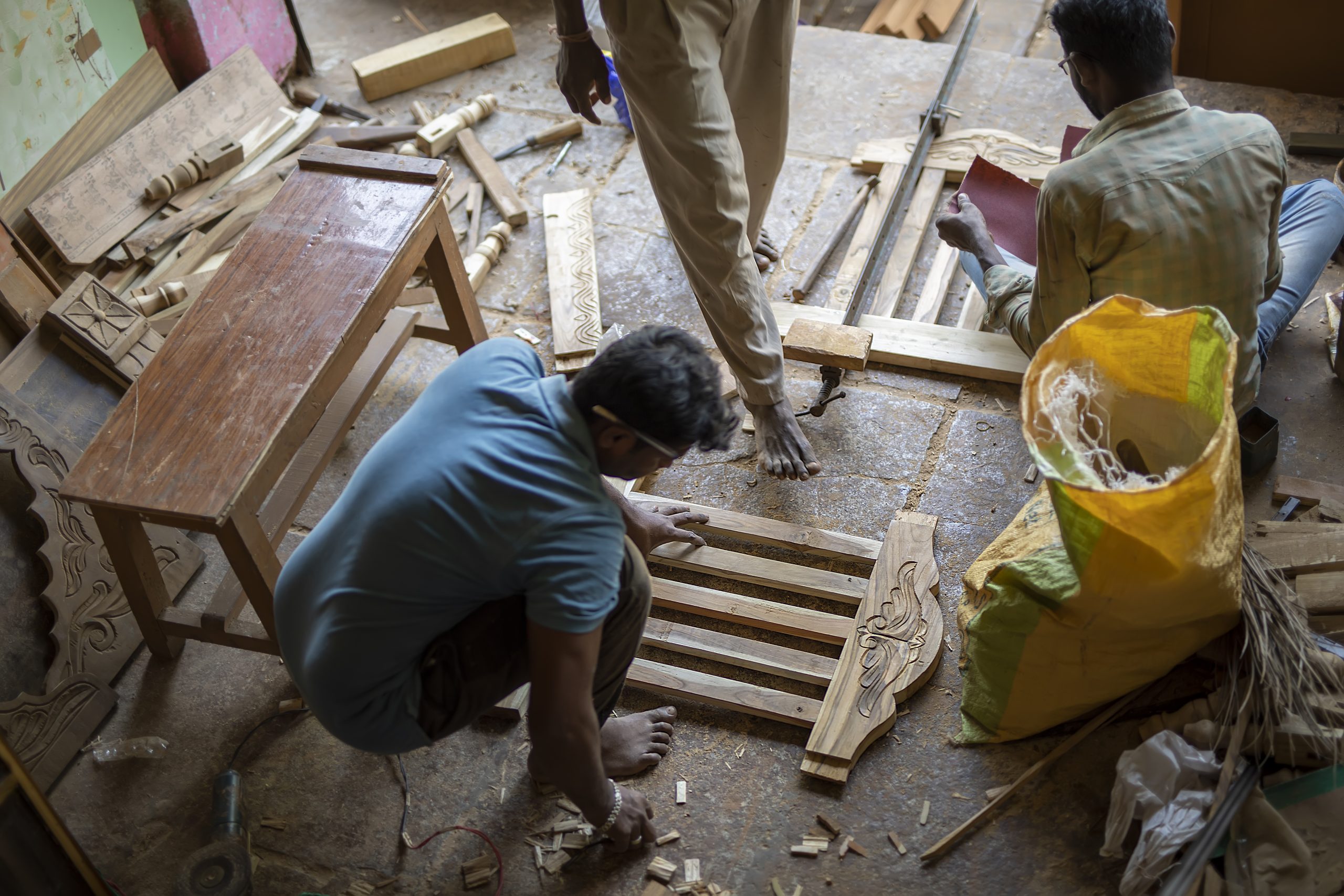 Carpenter wooden work