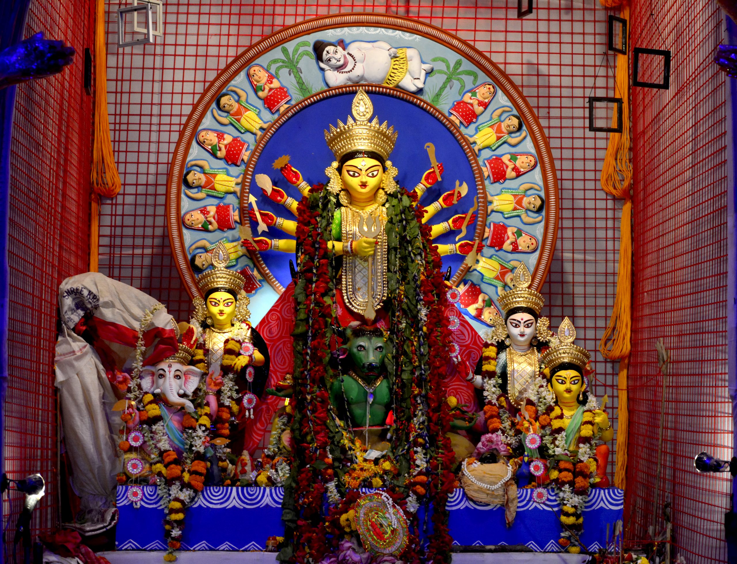 Goddess Durga idol