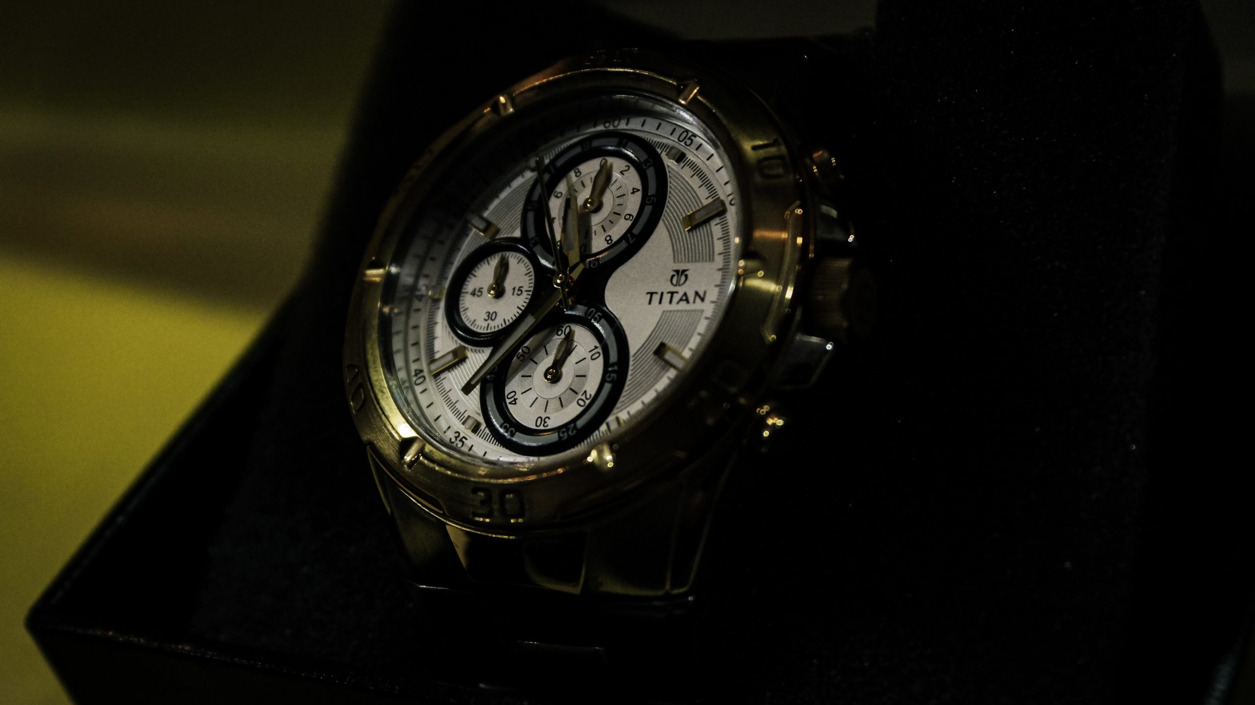 A Titan watch
