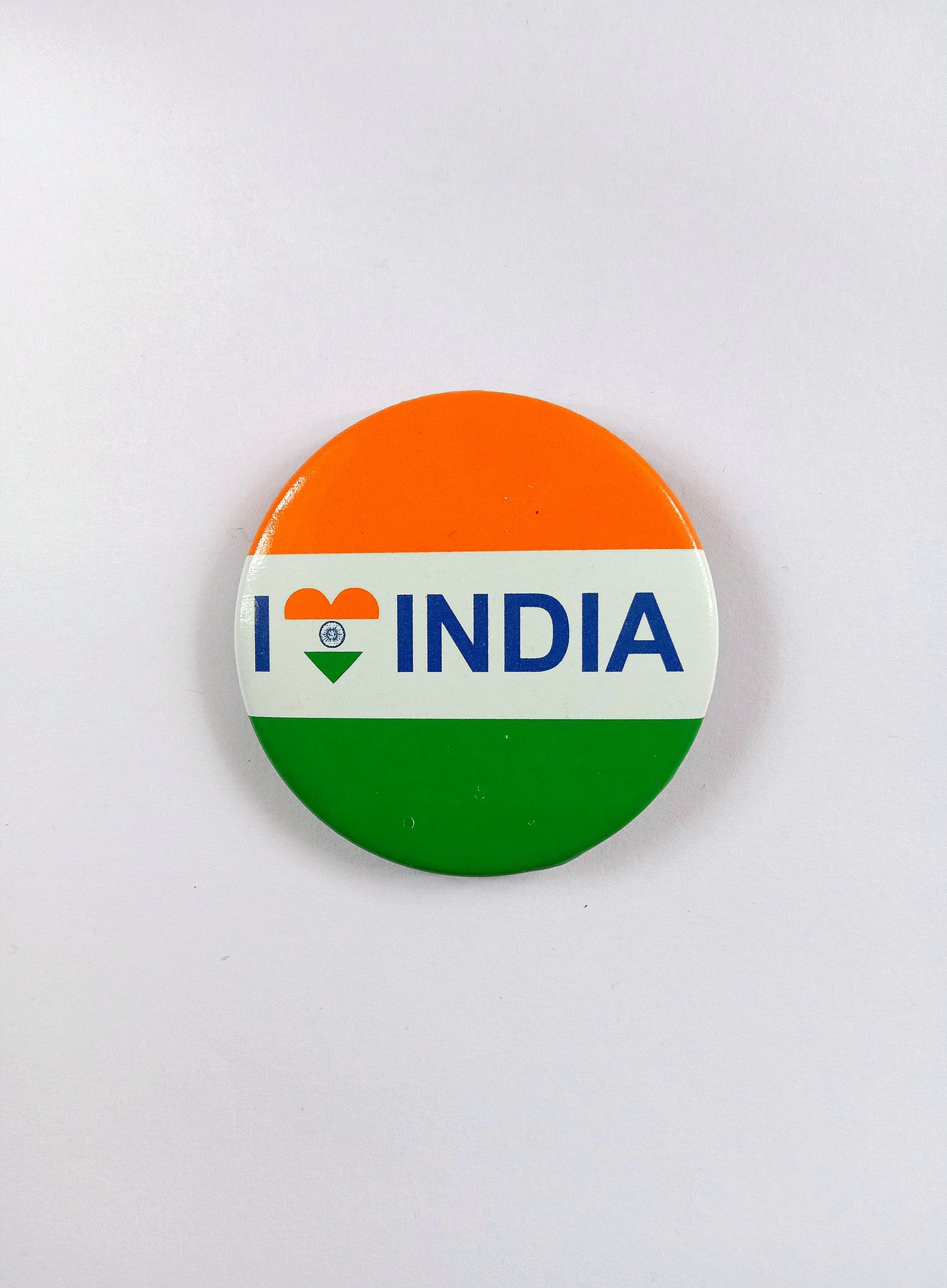 I love India badge