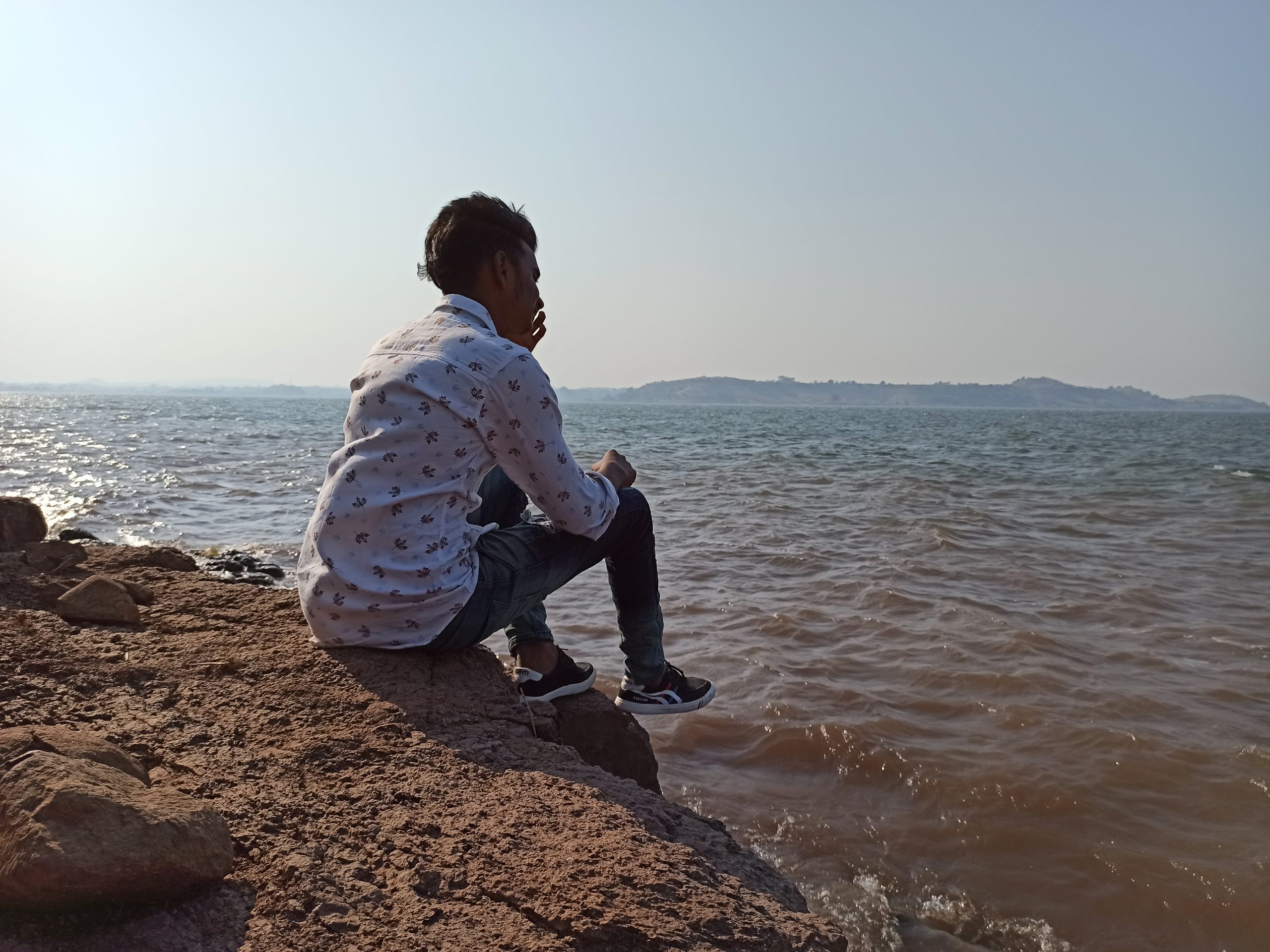 Boy on beach