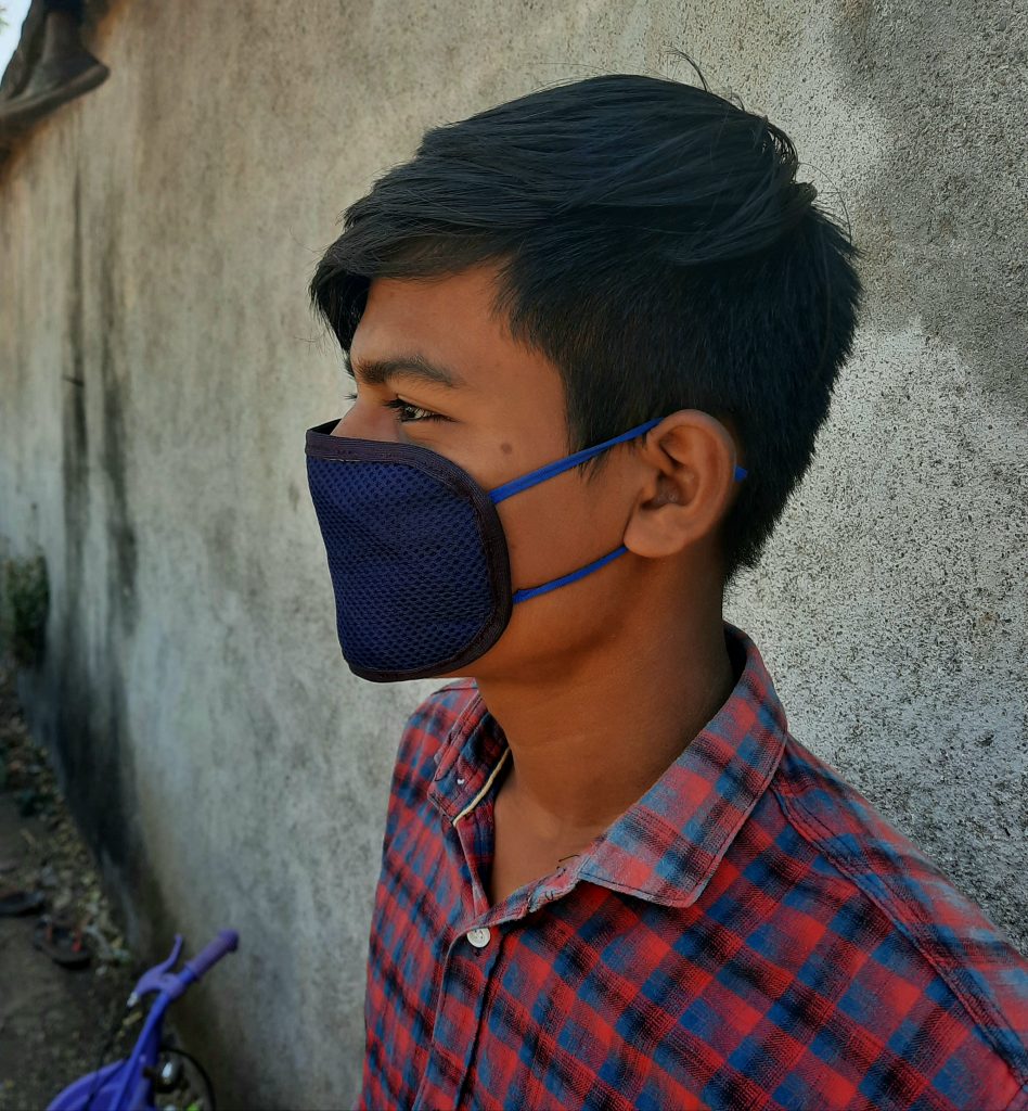 A boy with face mask - PixaHive