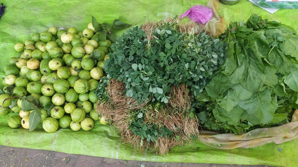 A selling fruits and vegetables PixaHive