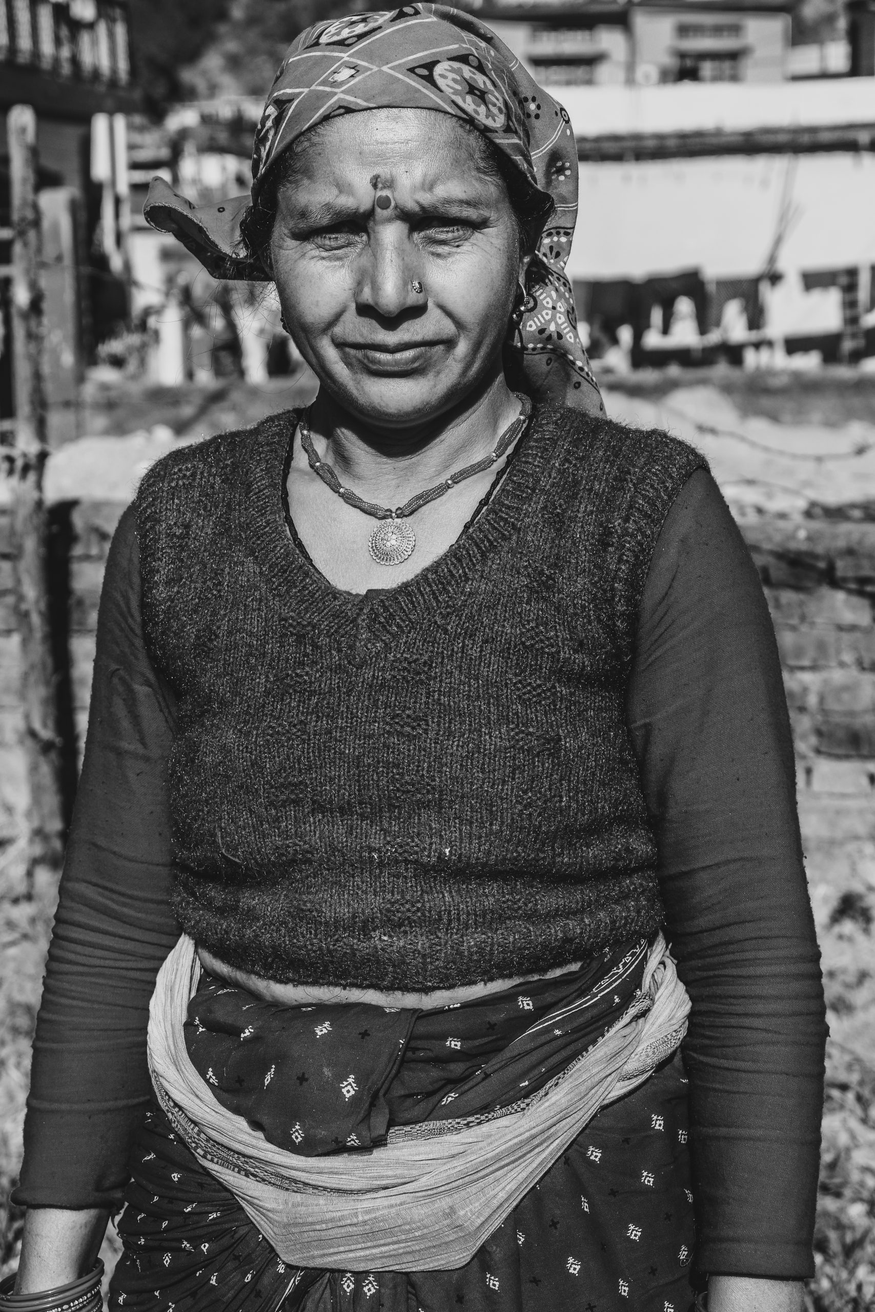 A village woman
