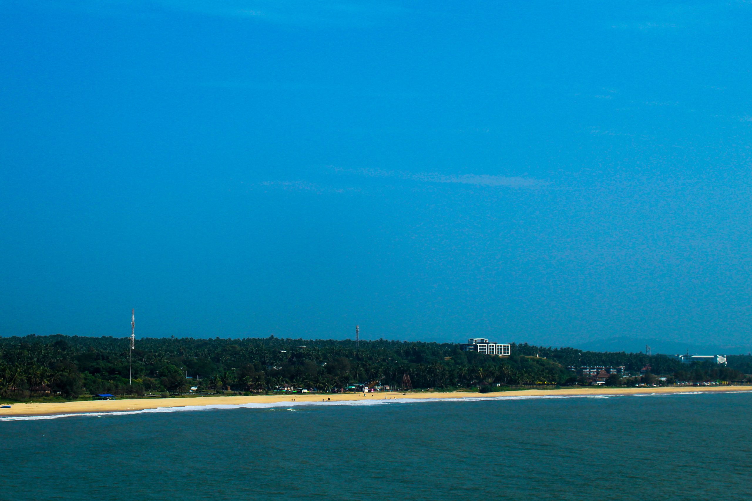 Bekal beach in Kerala