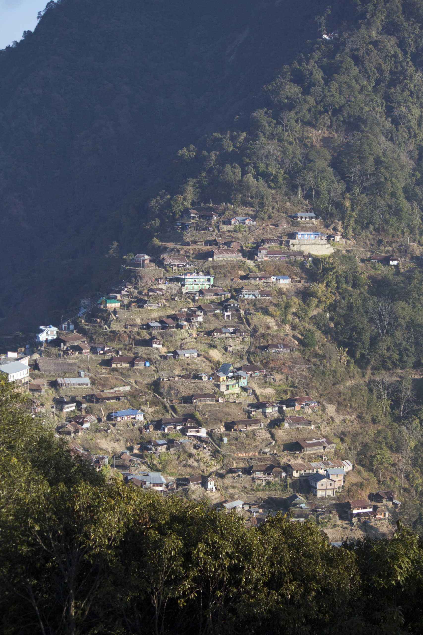 Benreu village in Nagaland