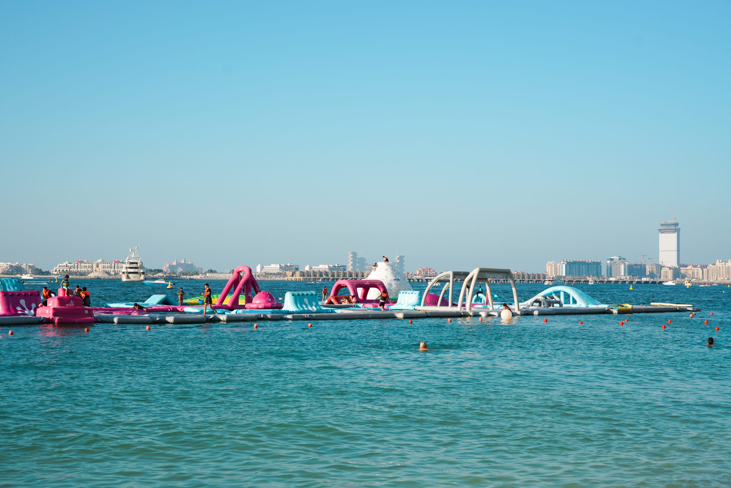 Dubai building and sea