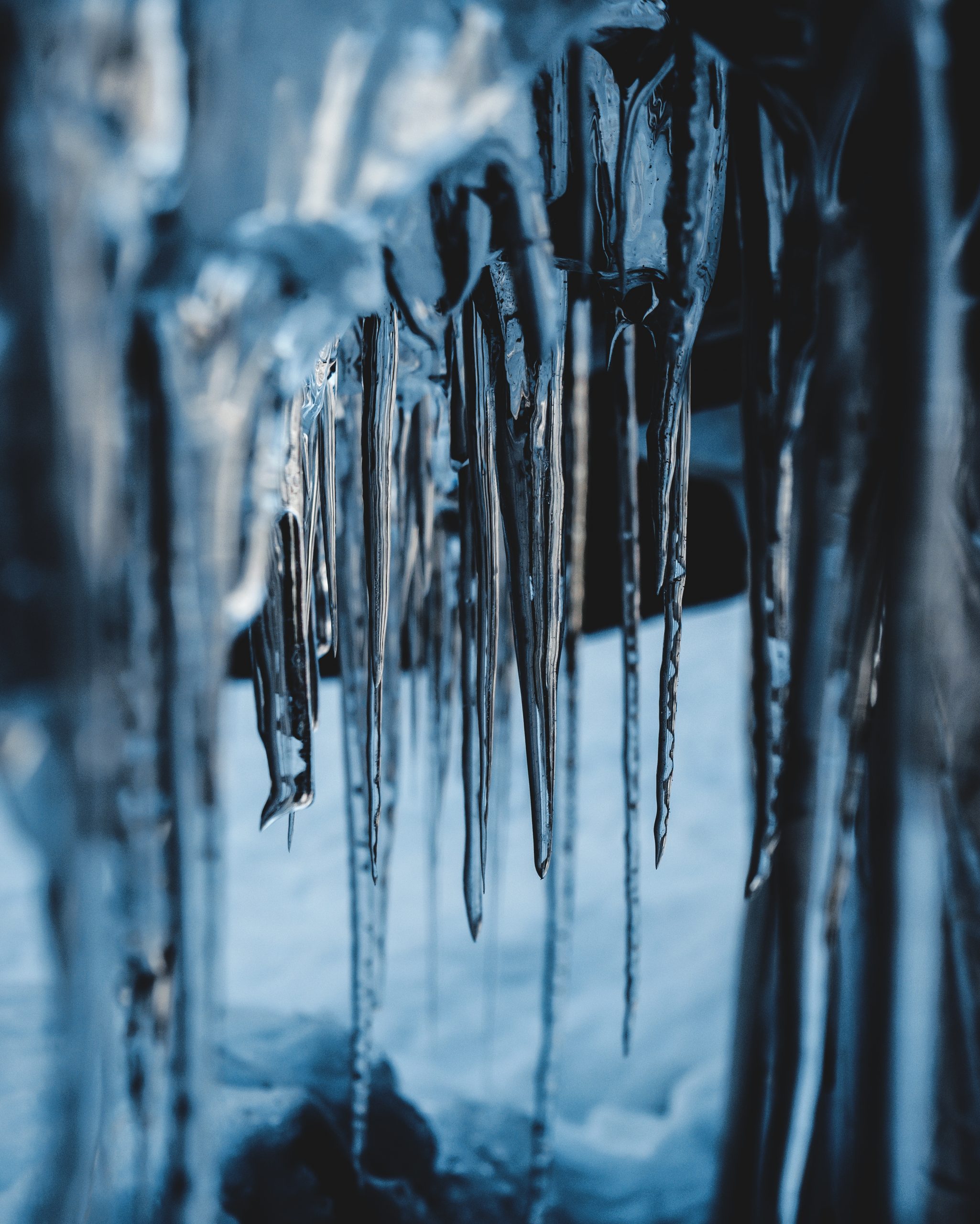Icicle formation