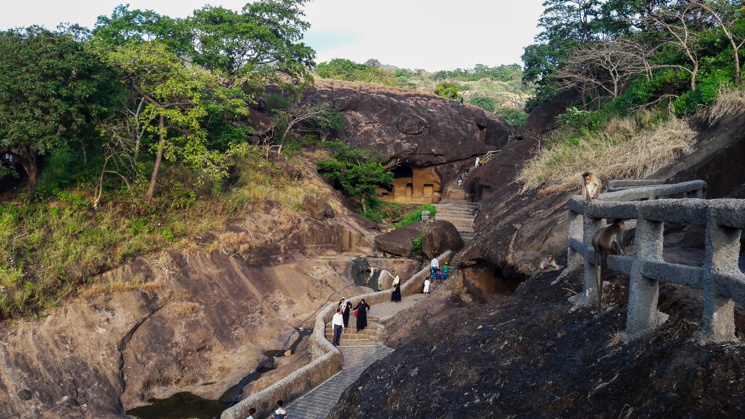 Kanheri caves in Borivali