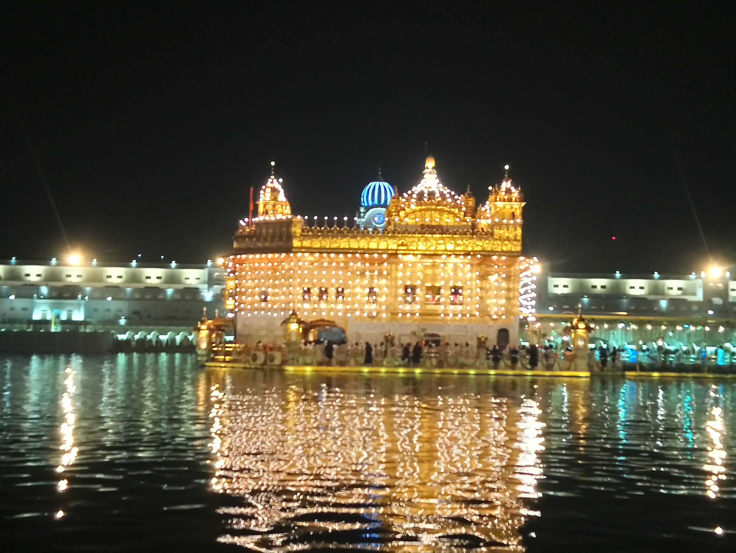 Lighting of Golden temple Amritsar