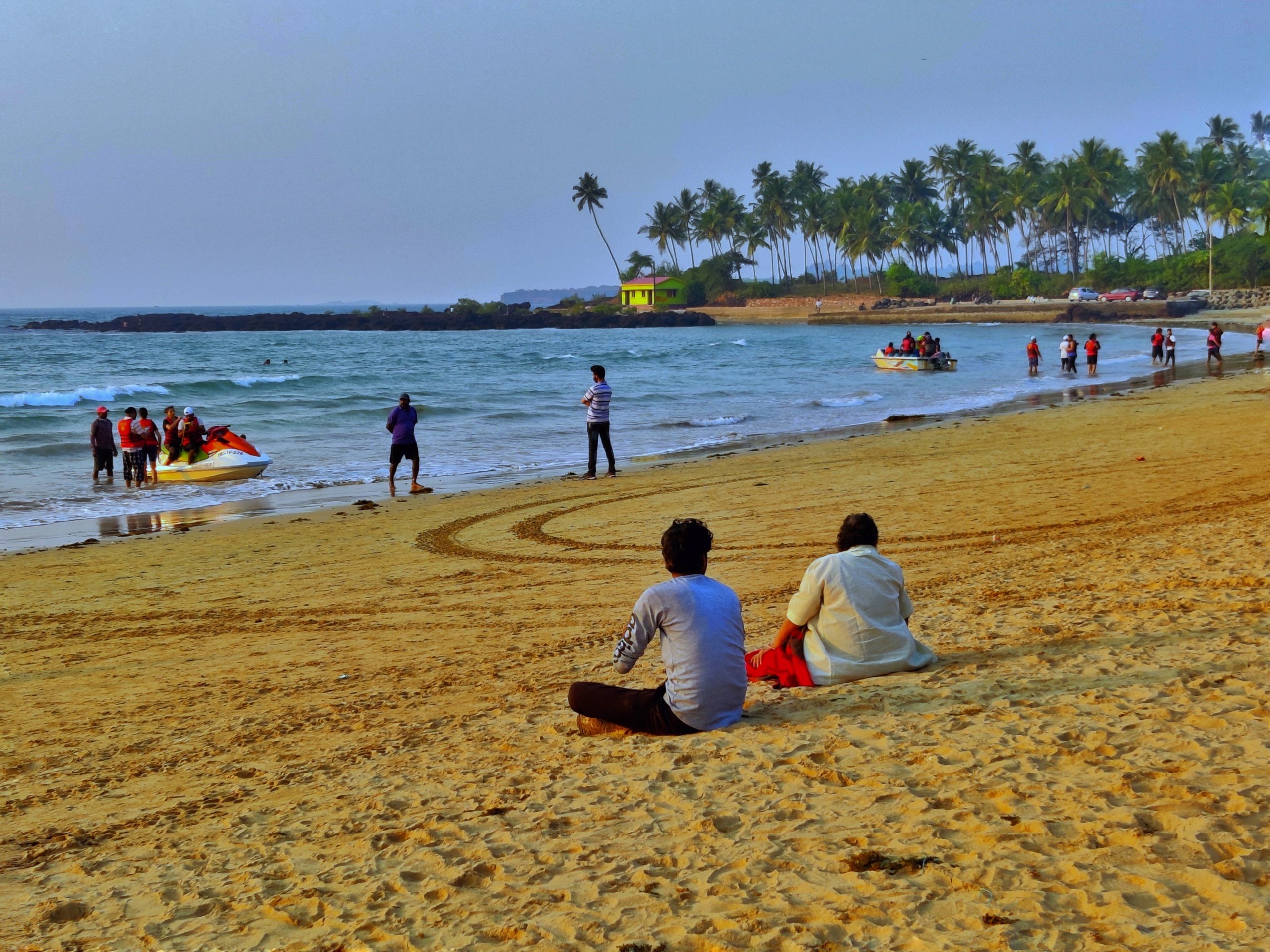 People on beach