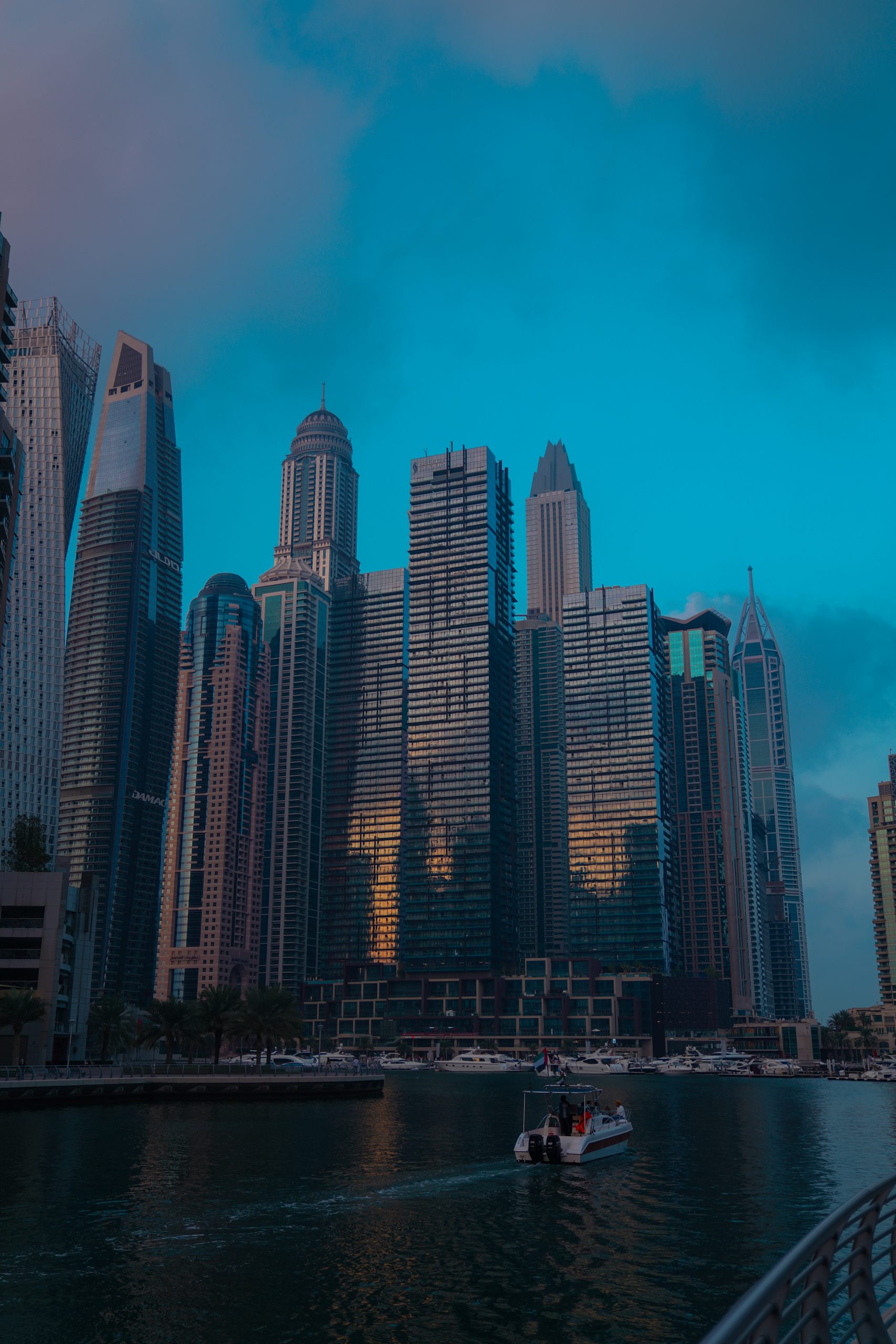 Marina walk building in dubai