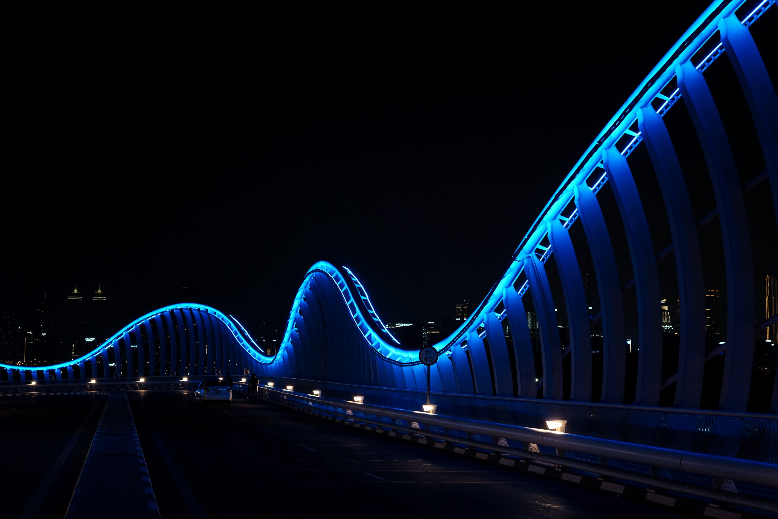Meydan Bridge of Dubai