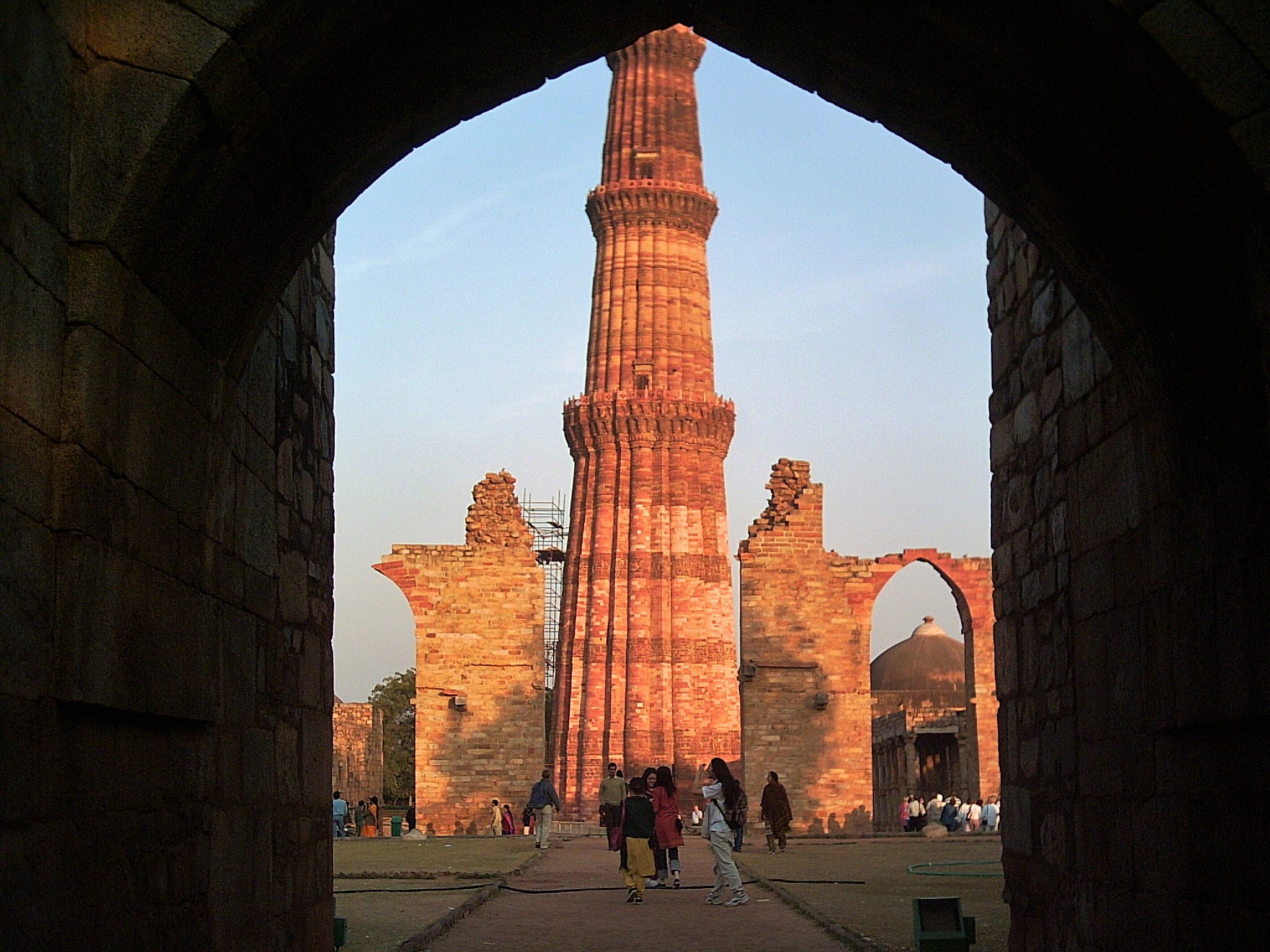 Qutub minar in Delhi