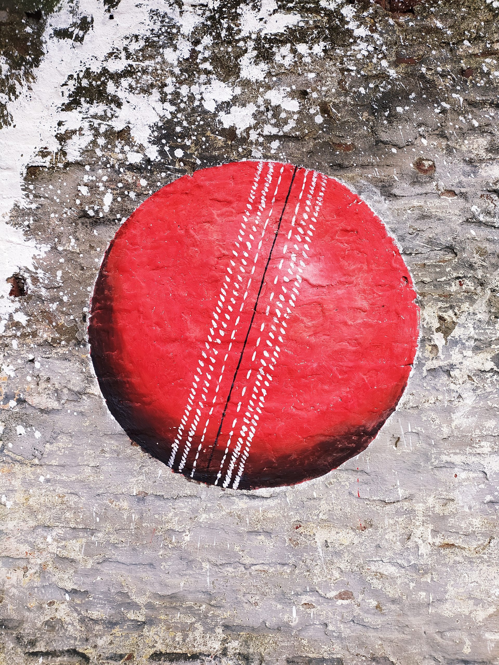 A cricket ball