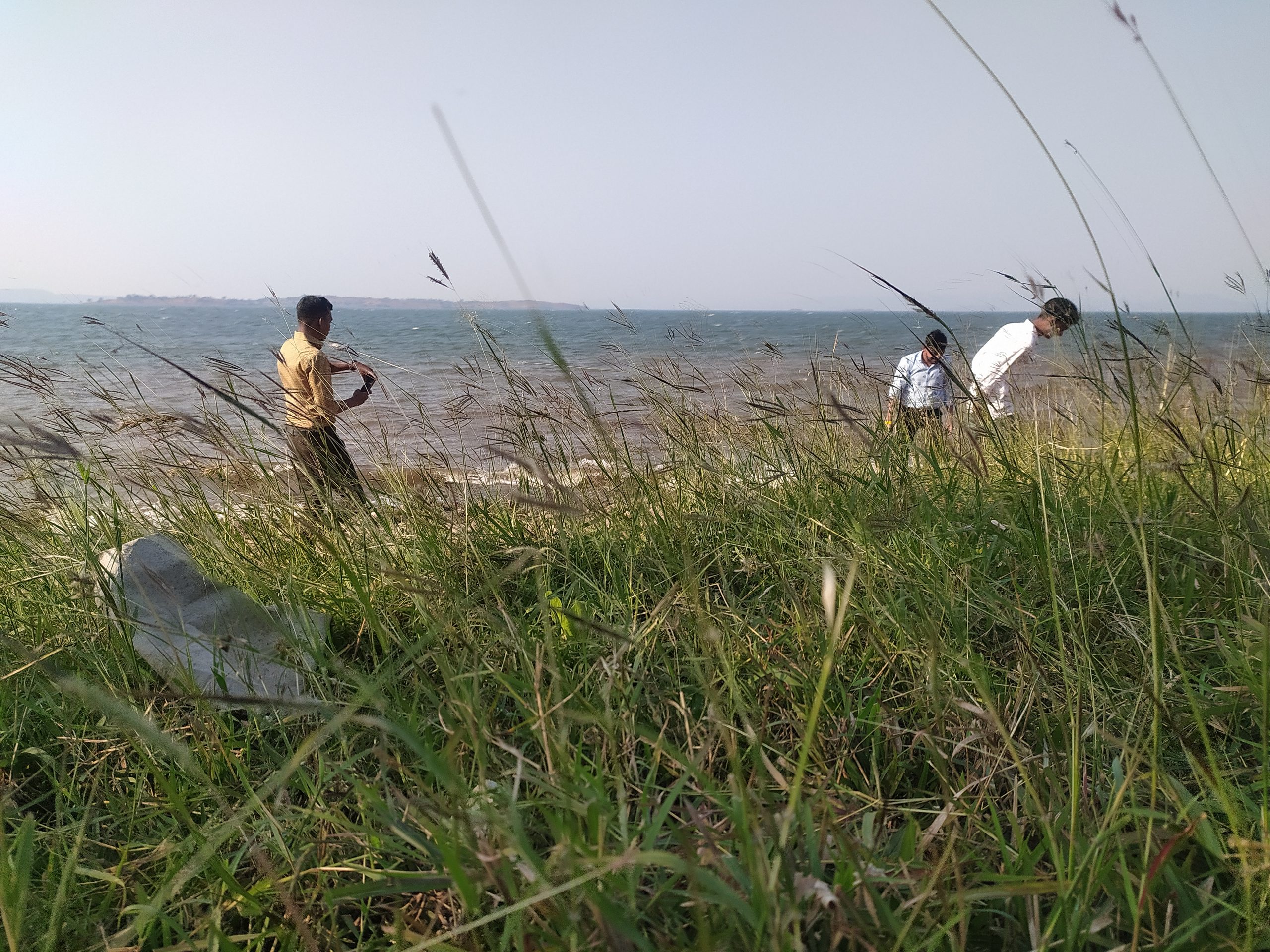 People at a beach