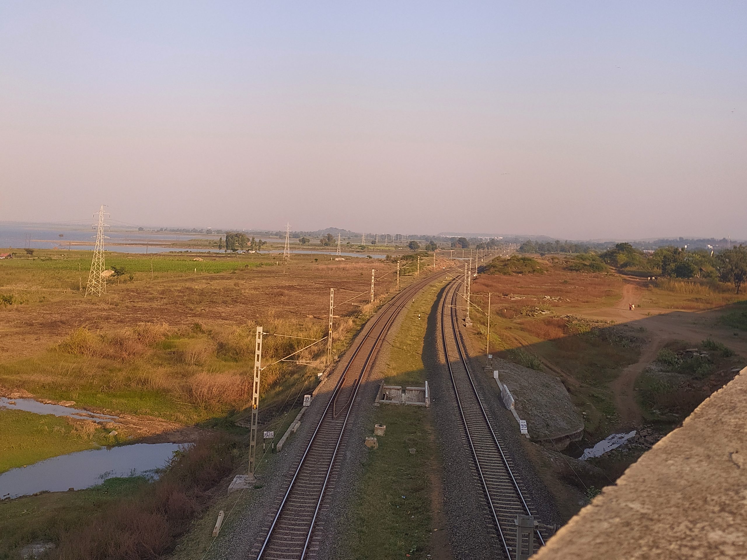 Indian railway track