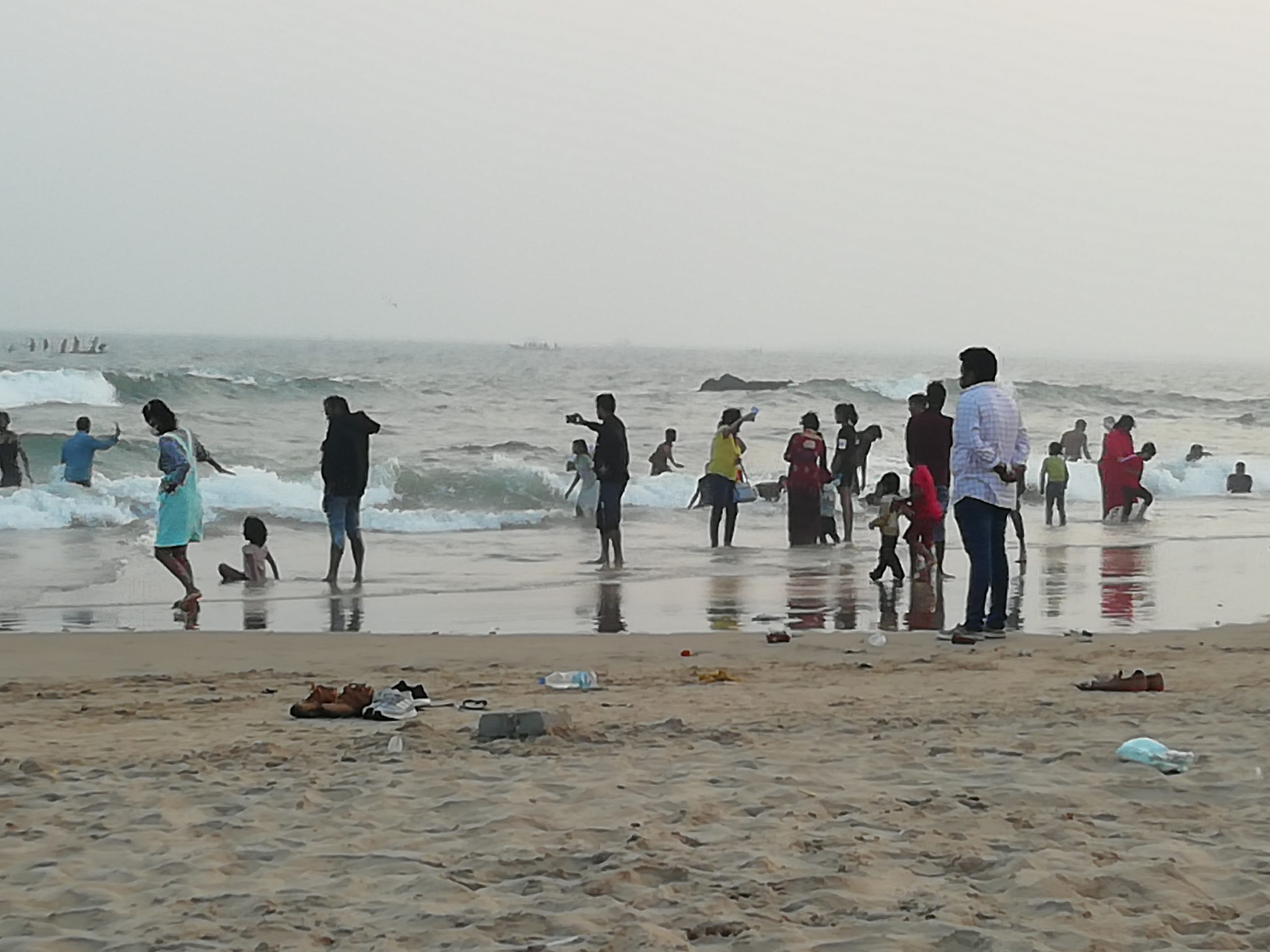 People on beach