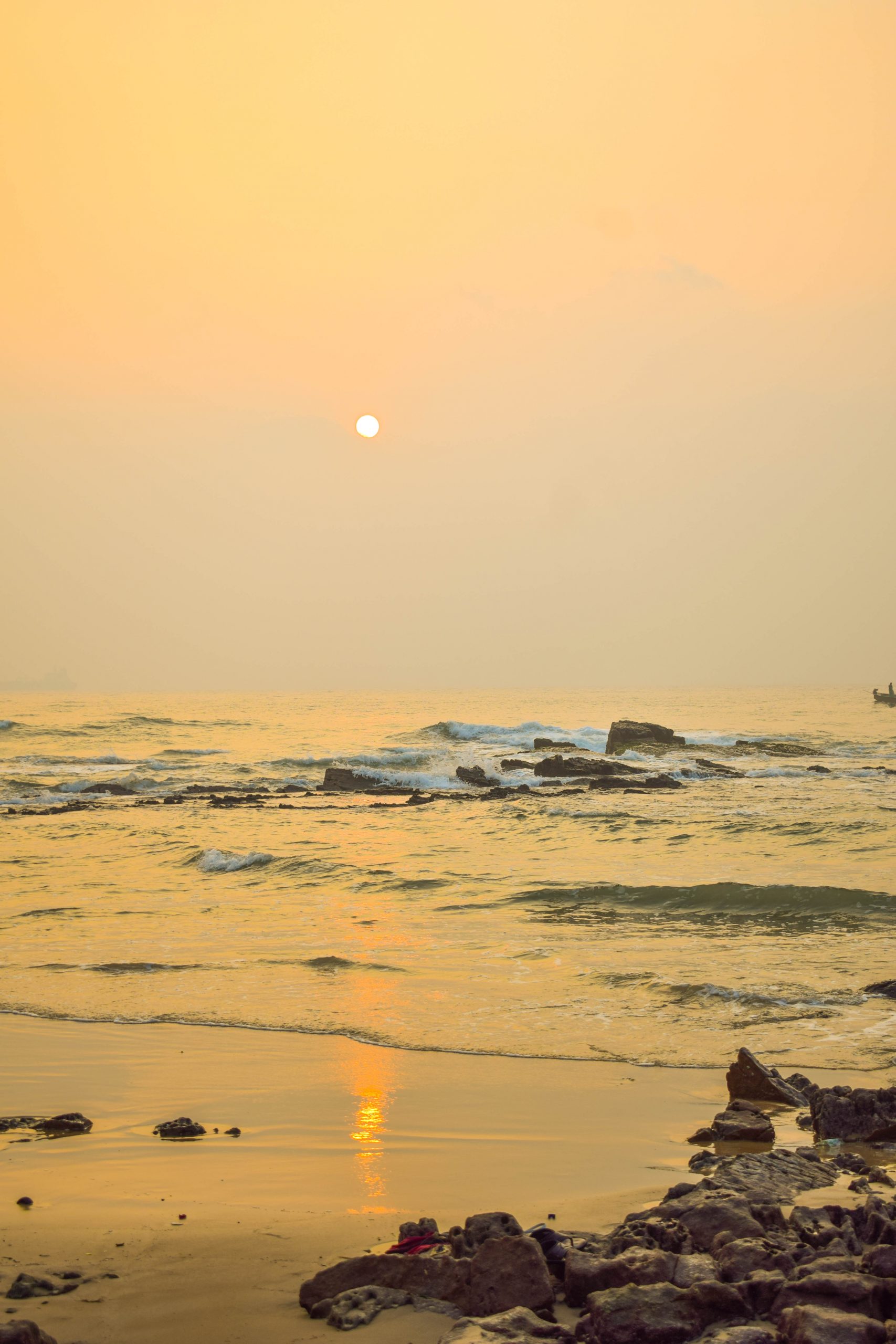 Rushikonda beach in Andhra Pradesh