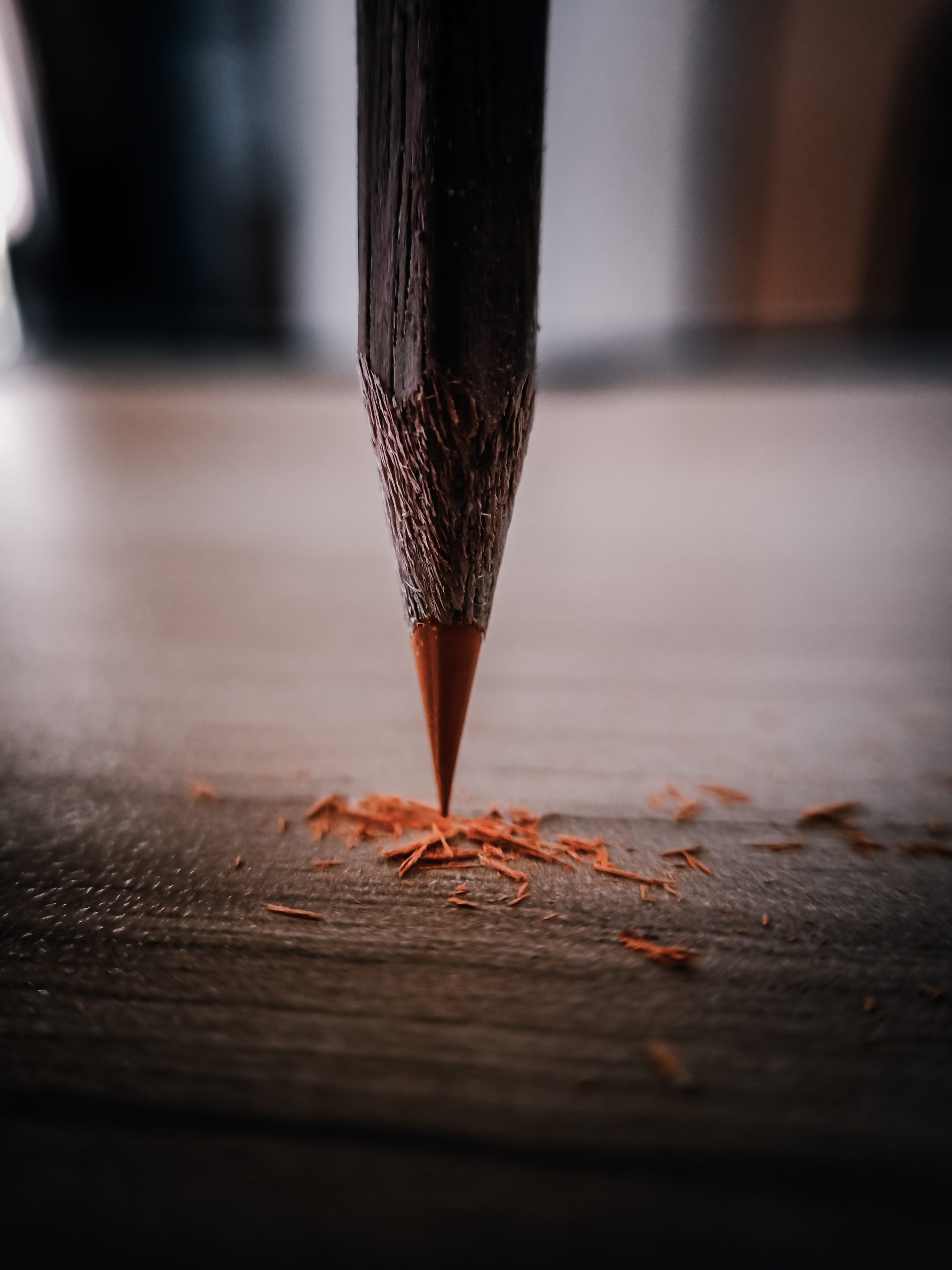 Sharp point of Pencil