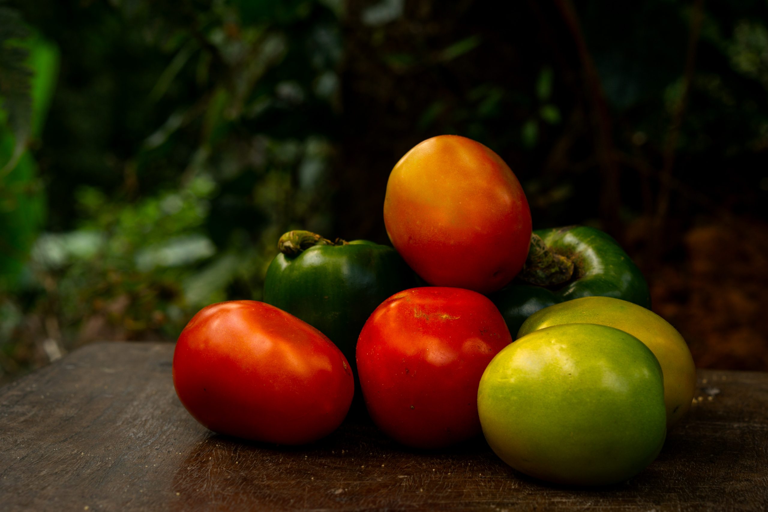 Stacked Fresh Vegetables