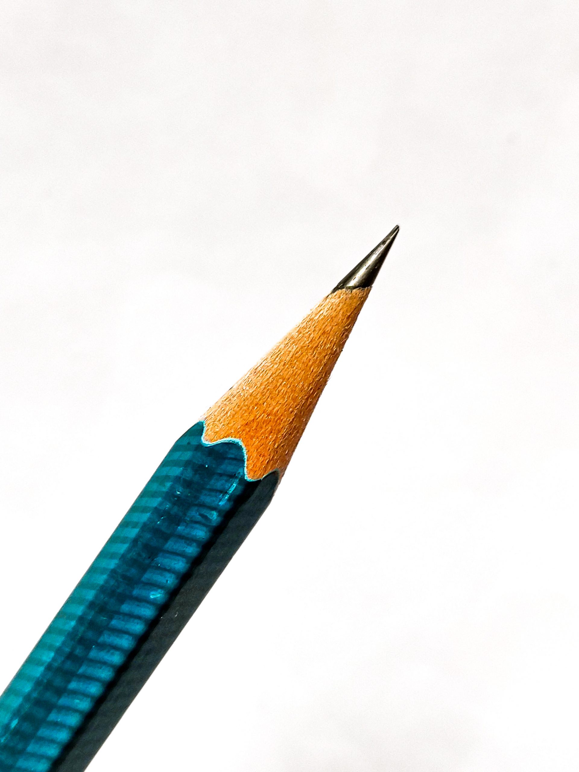 Tip of a pencil