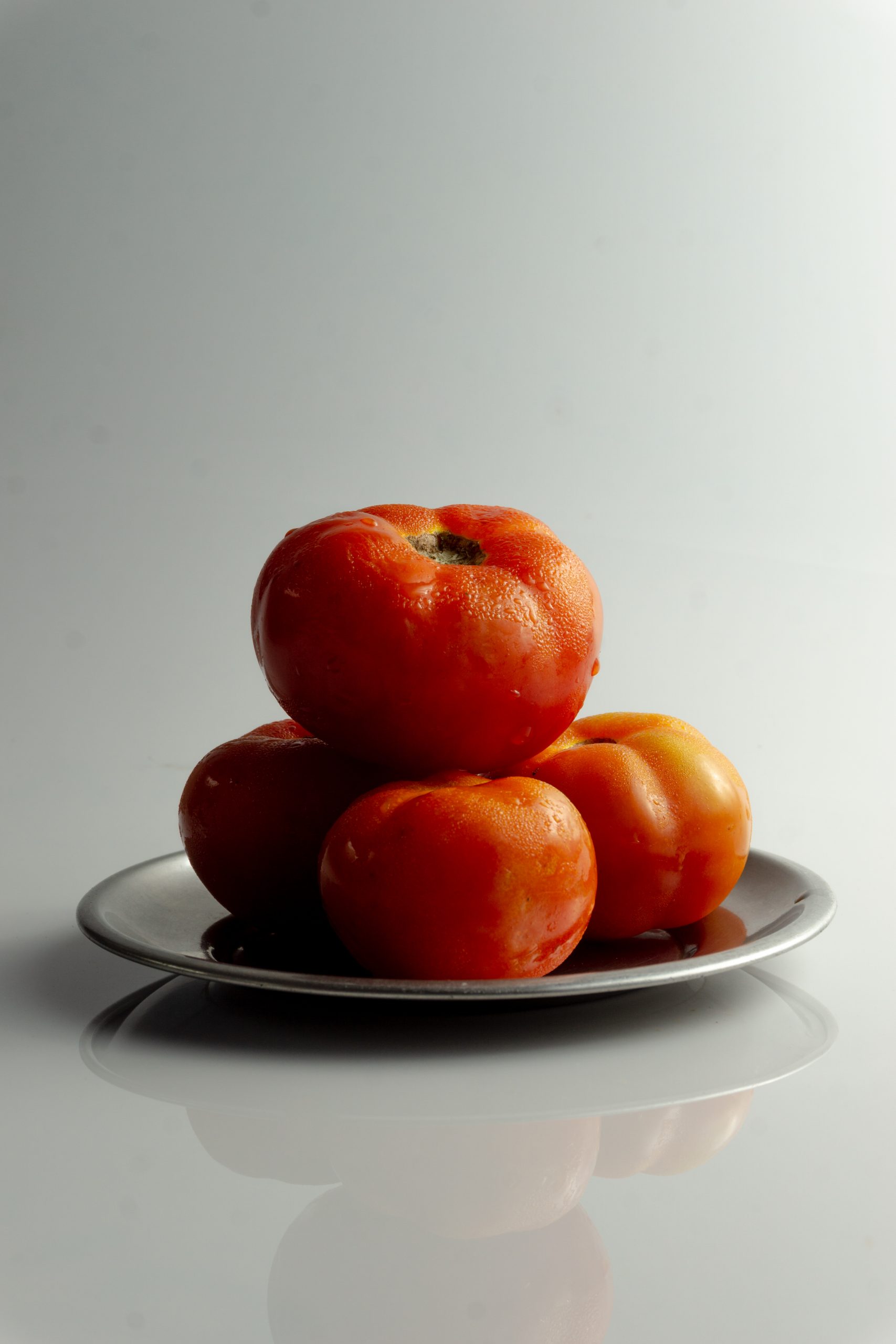 Tomatoes in a plate