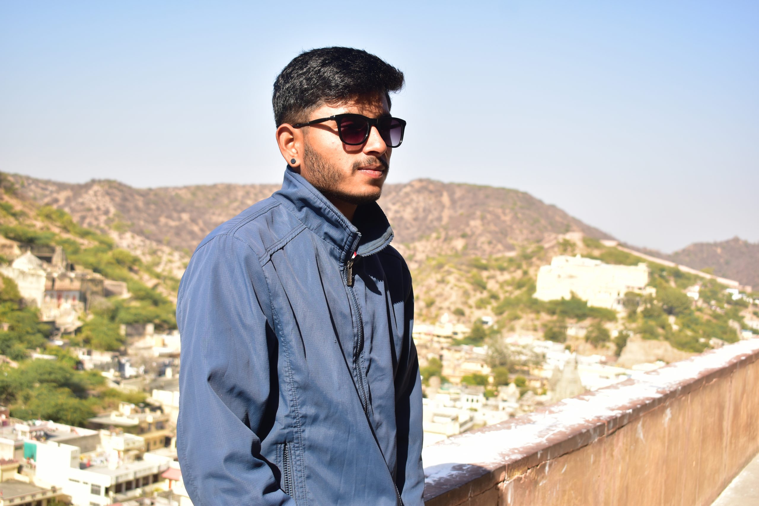A boy at Amer fort