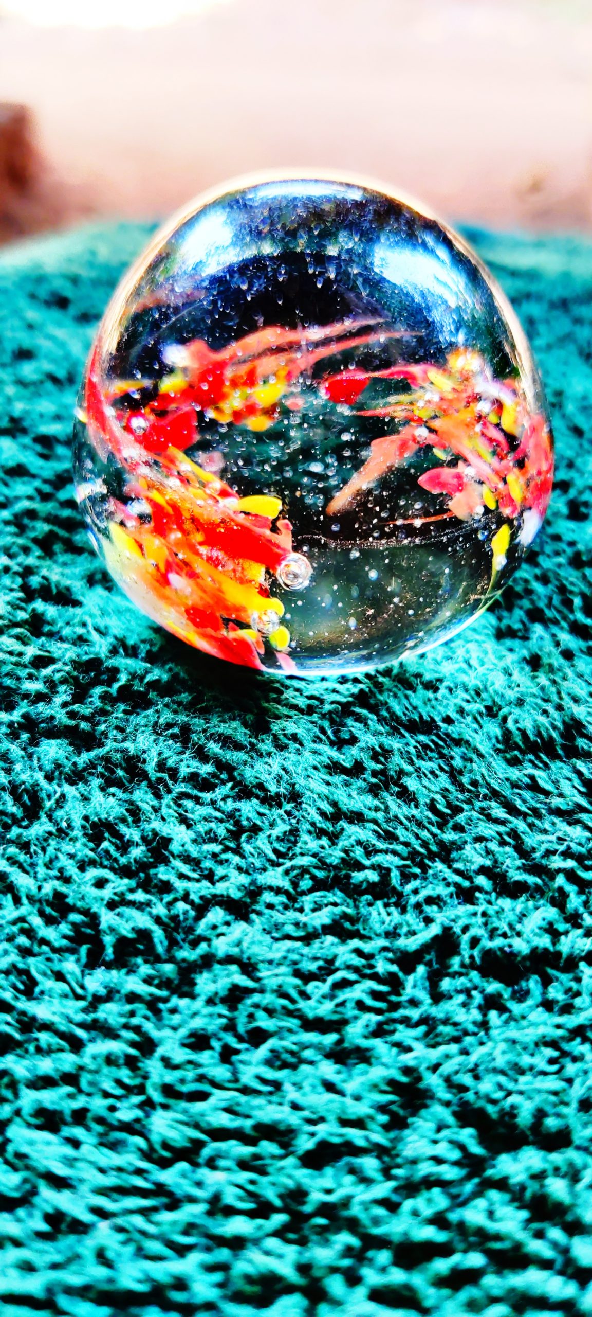 A glass ball