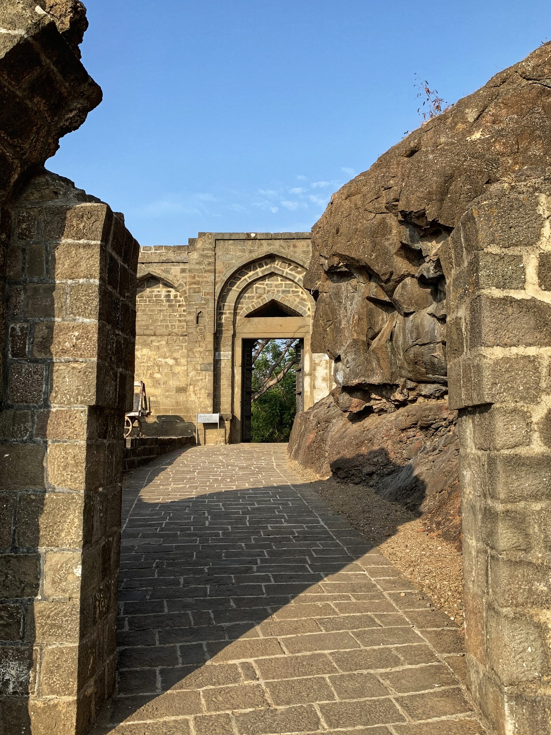 Entrance of fort