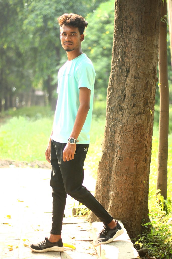 Boy Posing Near The Tree - Pixahive