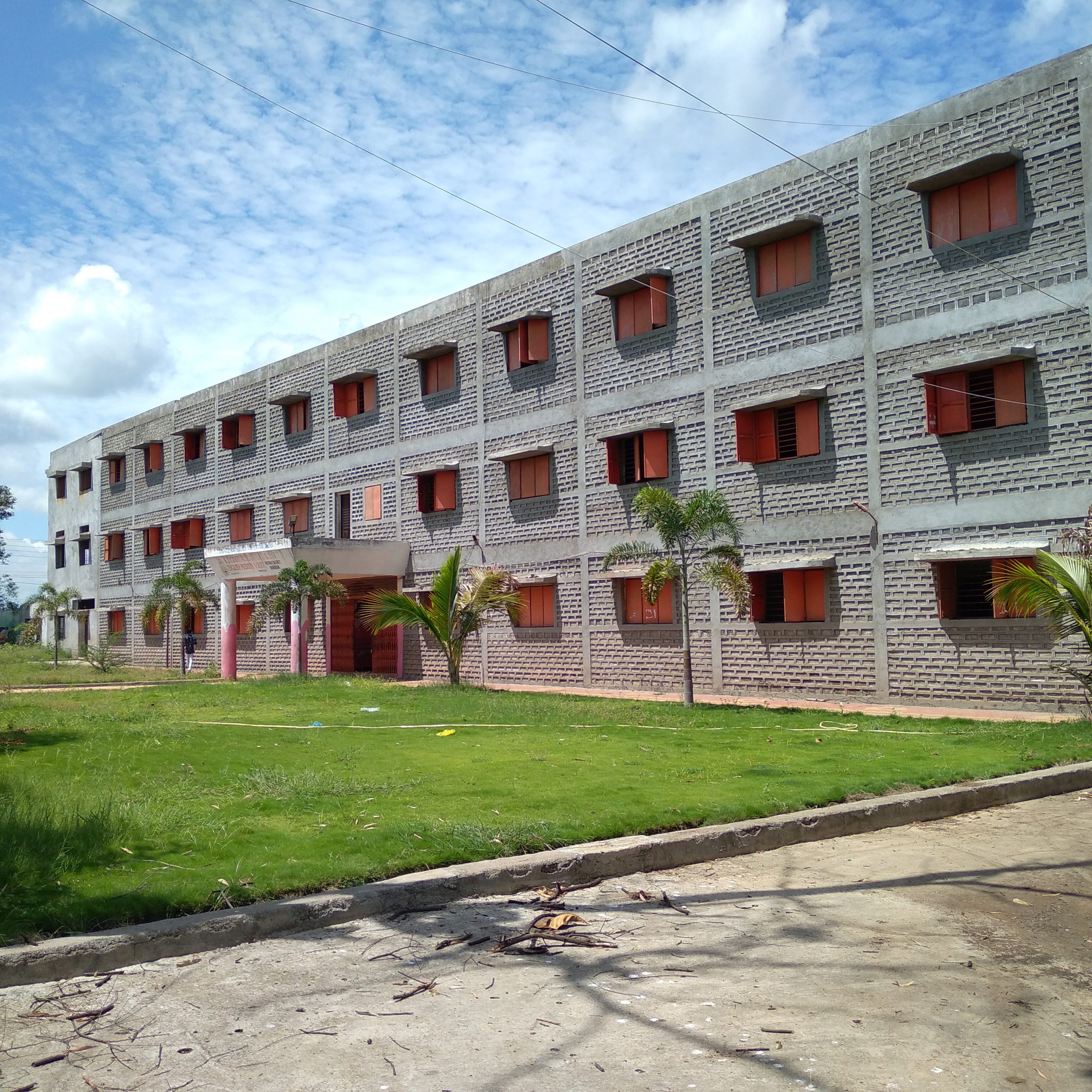 A hostel building