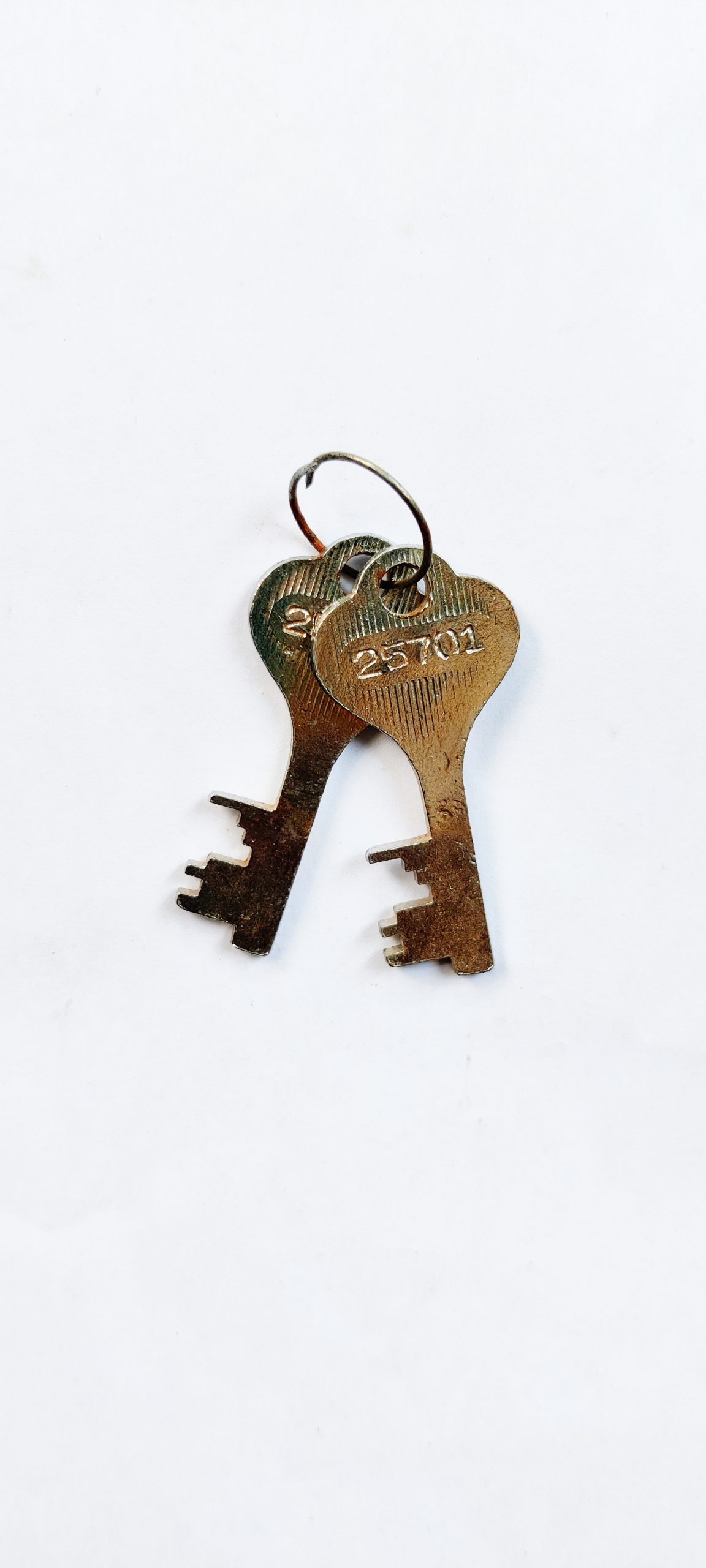 Keys of a lock