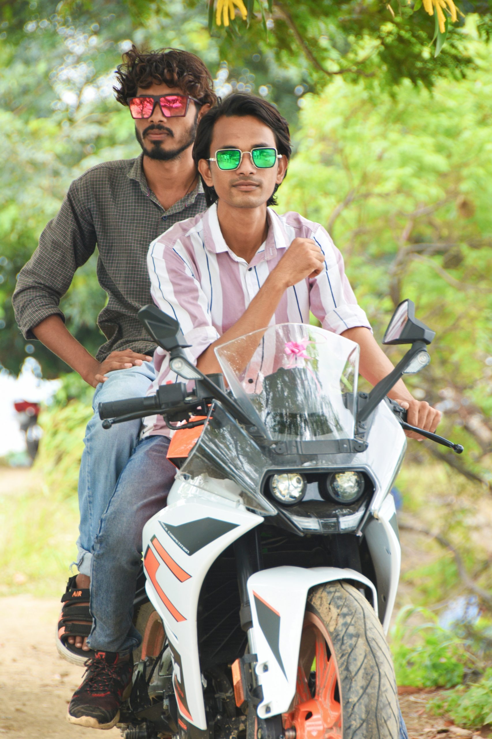 Boys on a bike