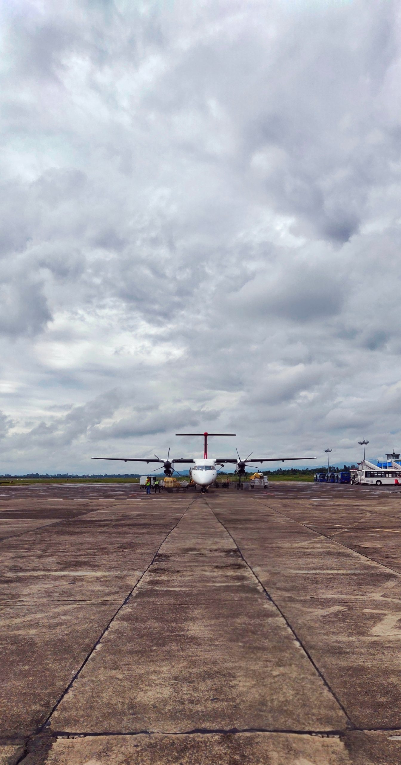 Private Aircraft at Imphal Airport